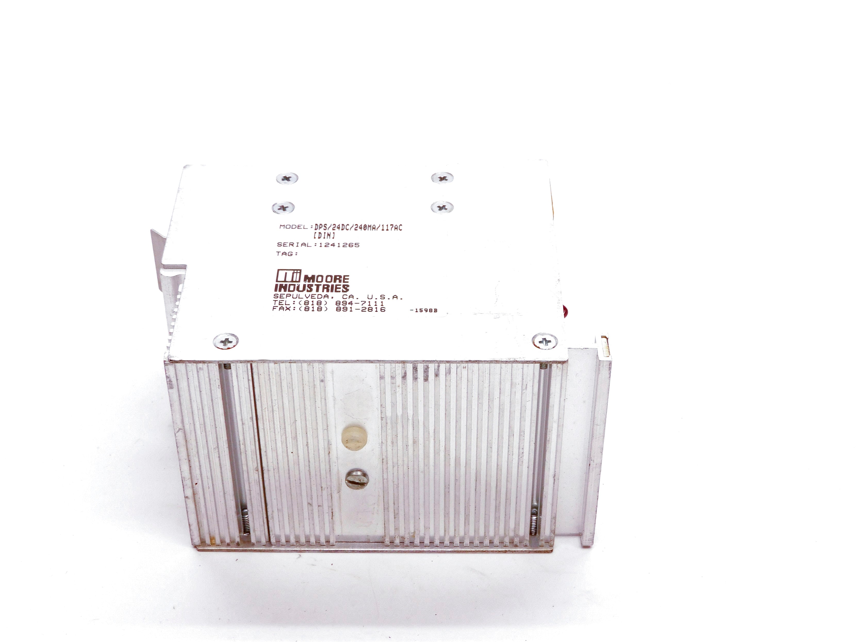 MOORE INDUSTRIES DPS/24DC/240MA/117AC[DIN] NSNP