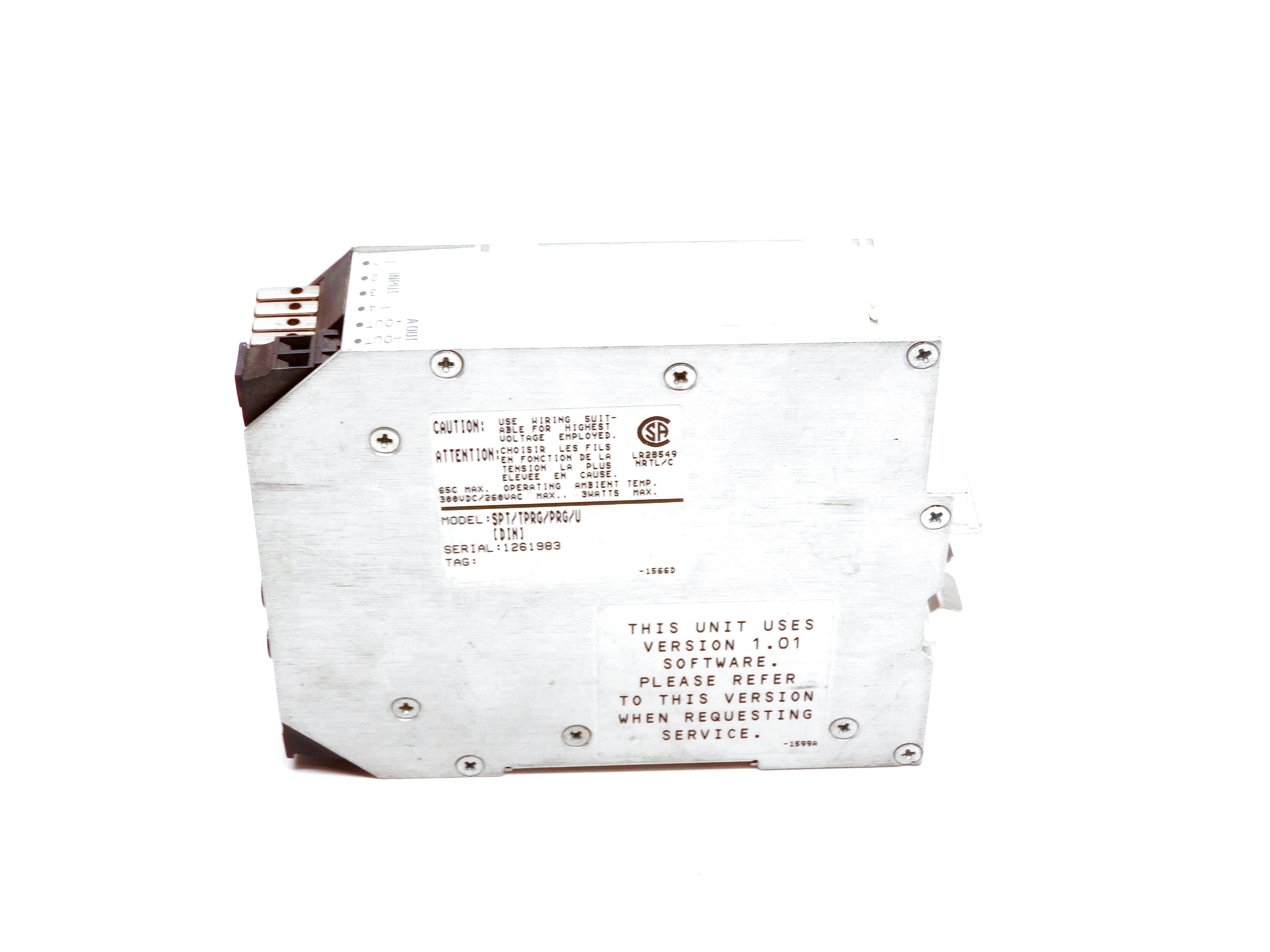 MOORE INDUSTRIES SPT/TPRG/PRG/U[DIN] 260VAC NSNP