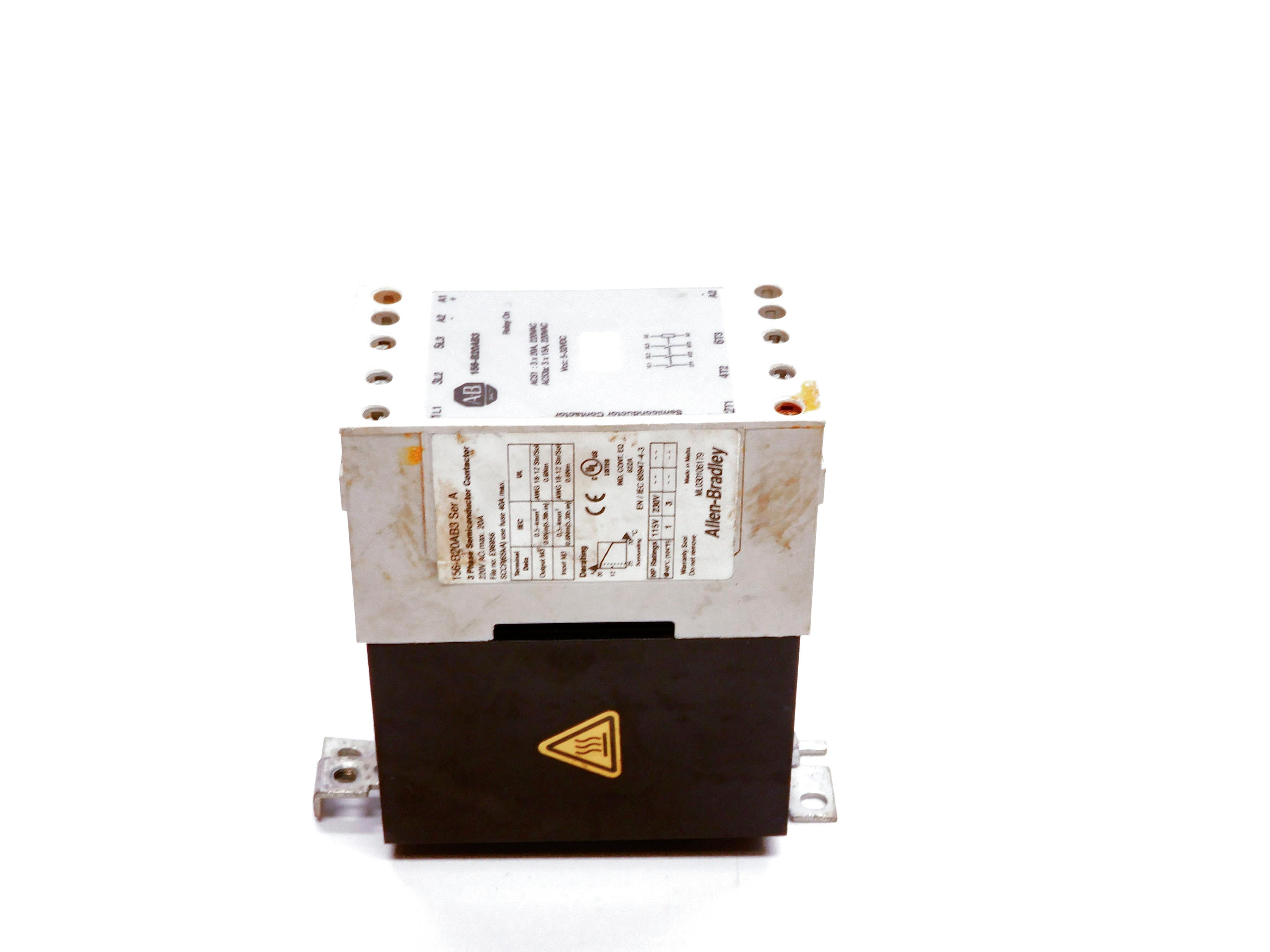 ALLEN BRADLEY 156-B20AB3 SER. A 220VAC (AS PICTURED) UNMP
