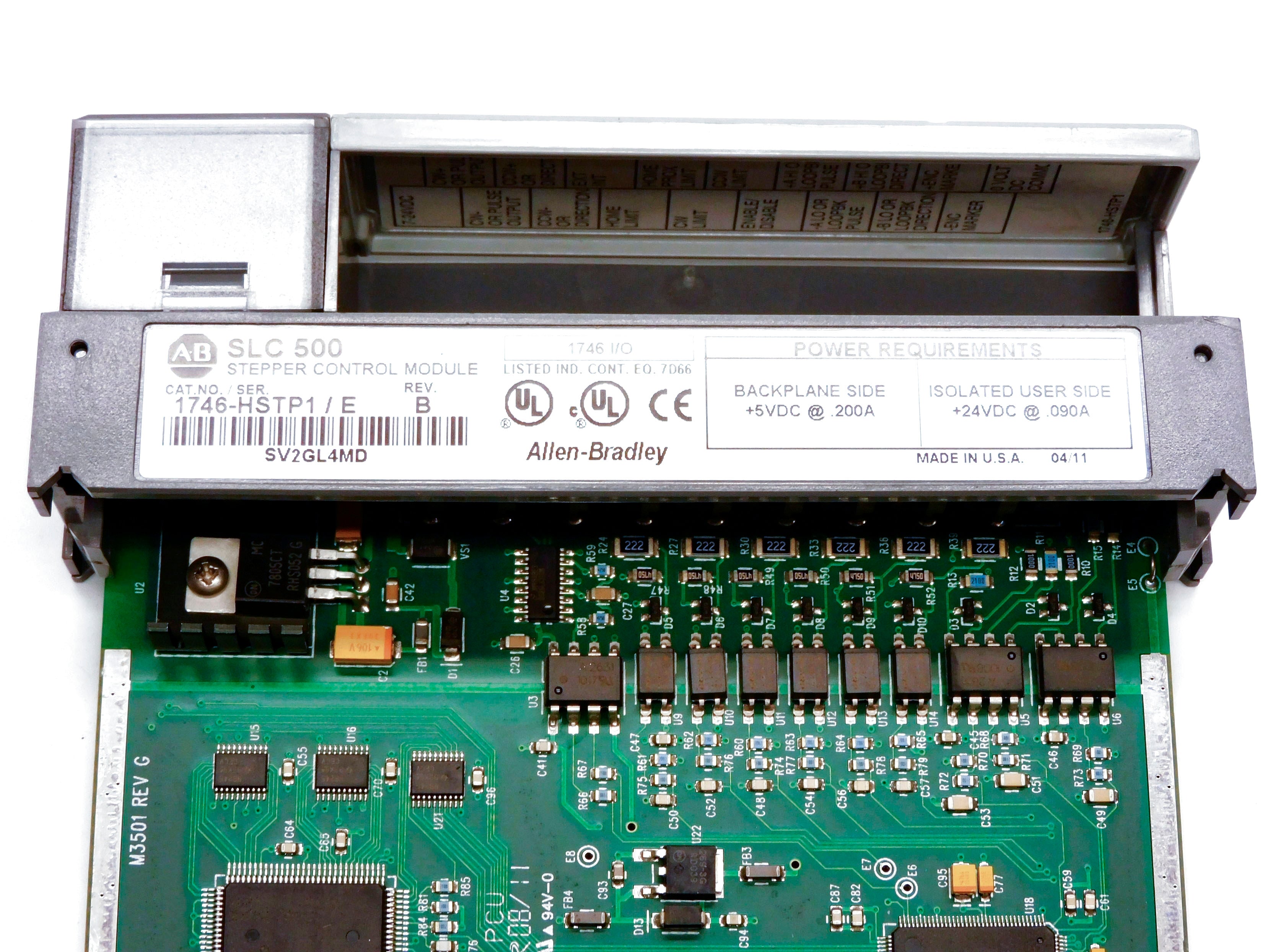ALLEN BRADLEY 1746-HSTP1 SER. E (NO TERMINAL) UNMP