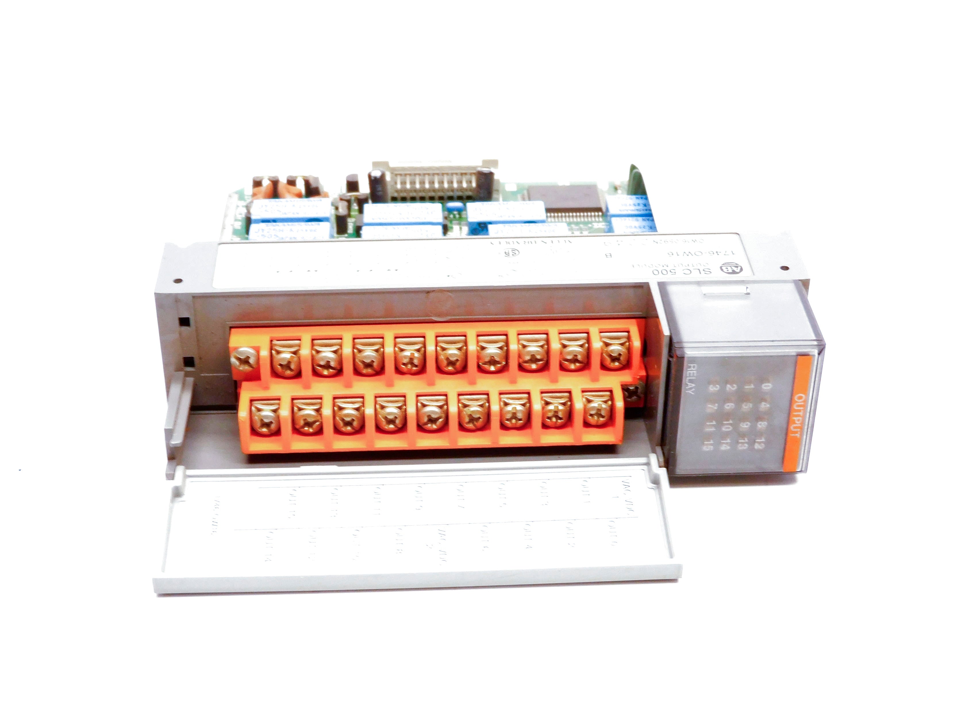 ALLEN BRADLEY 1746-OW16 SER. B 10-250VAC UNMP