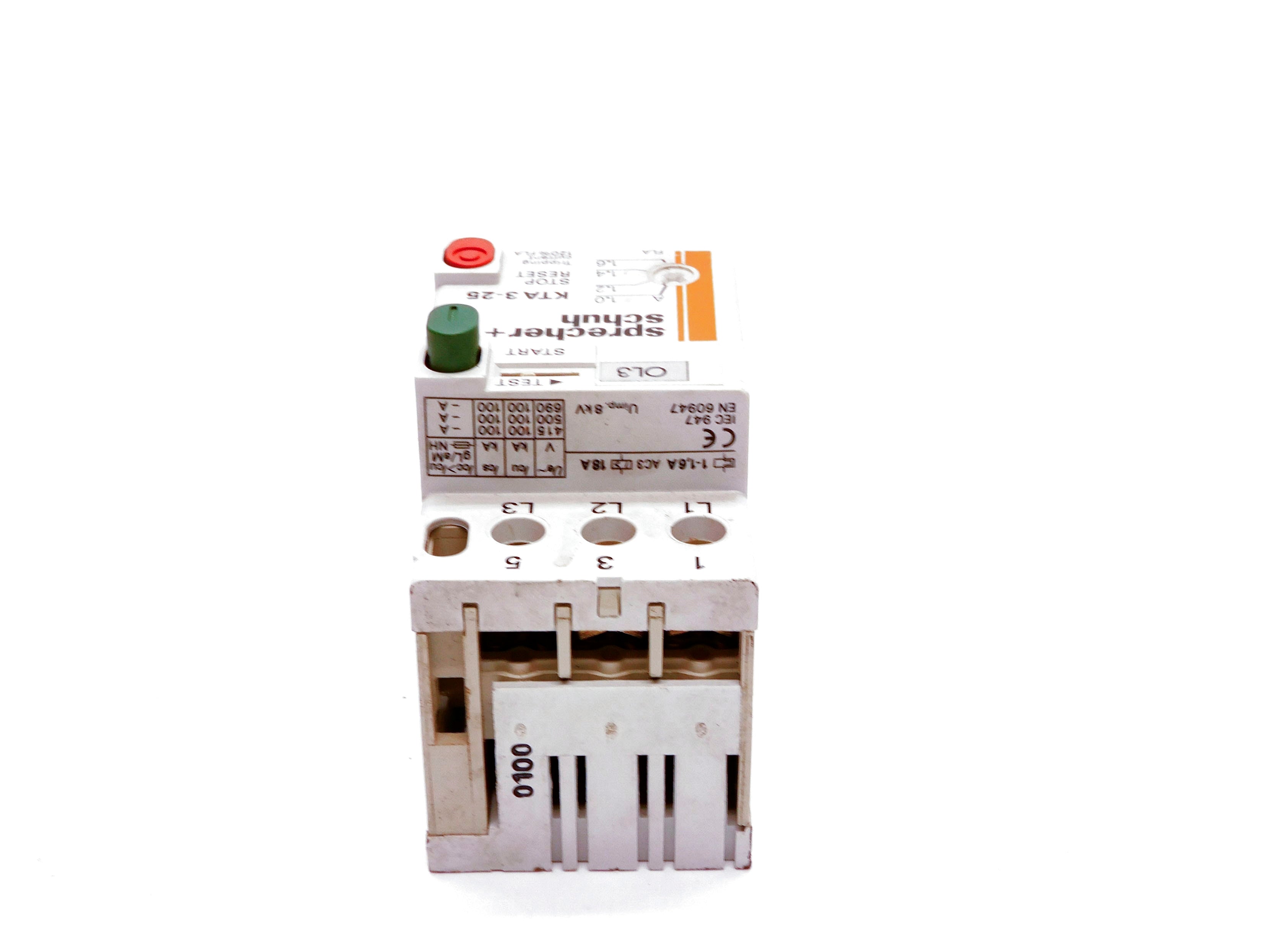 SPRECHER+SCHUH KTA3-25-1.6A 1.0-1.6A UNMP