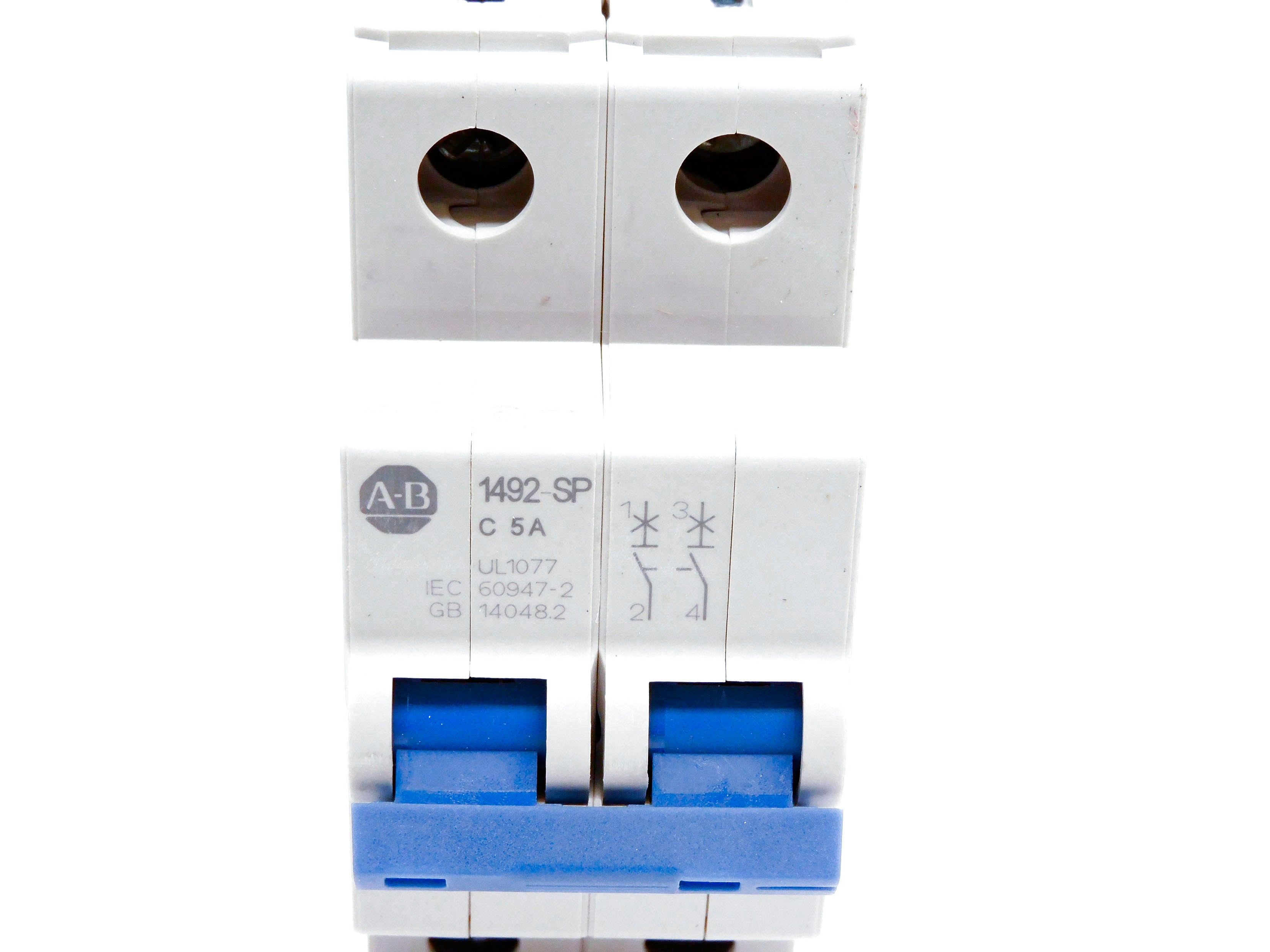 ALLEN BRADLEY 1492-SPM2C050 SER. D 5A 480/277V NSMP