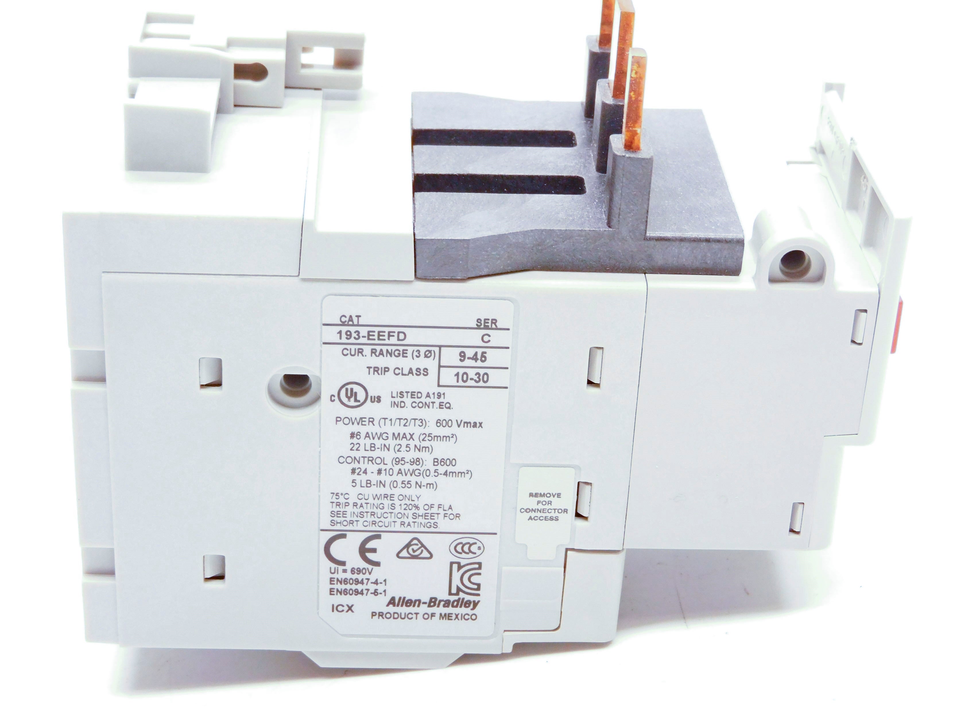 ALLEN BRADLEY 193-EEFD SER. C 9-45A (WH) NSMP