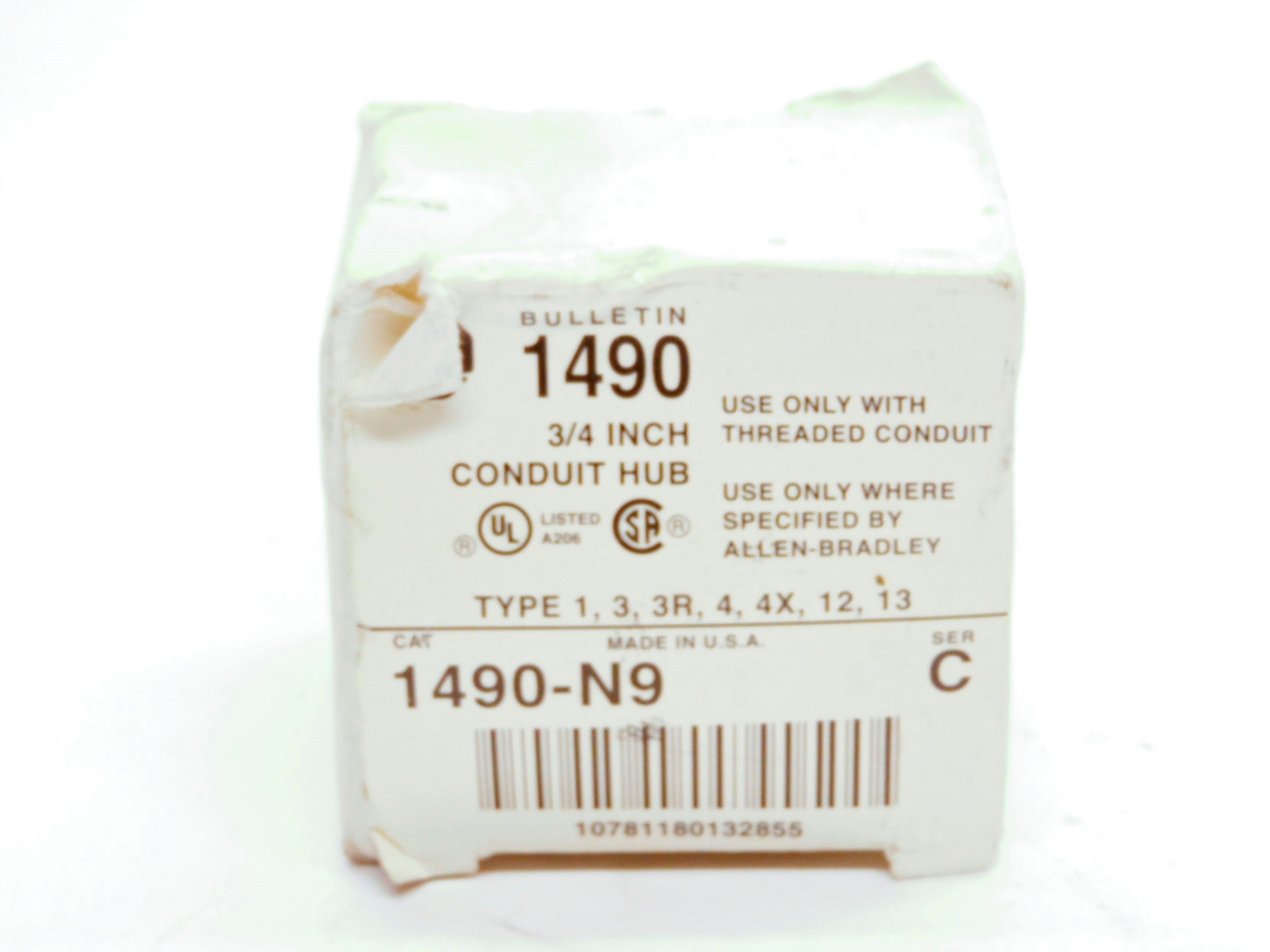 ALLEN BRADLEY 1490-N9 SER. C (WH) NSMP