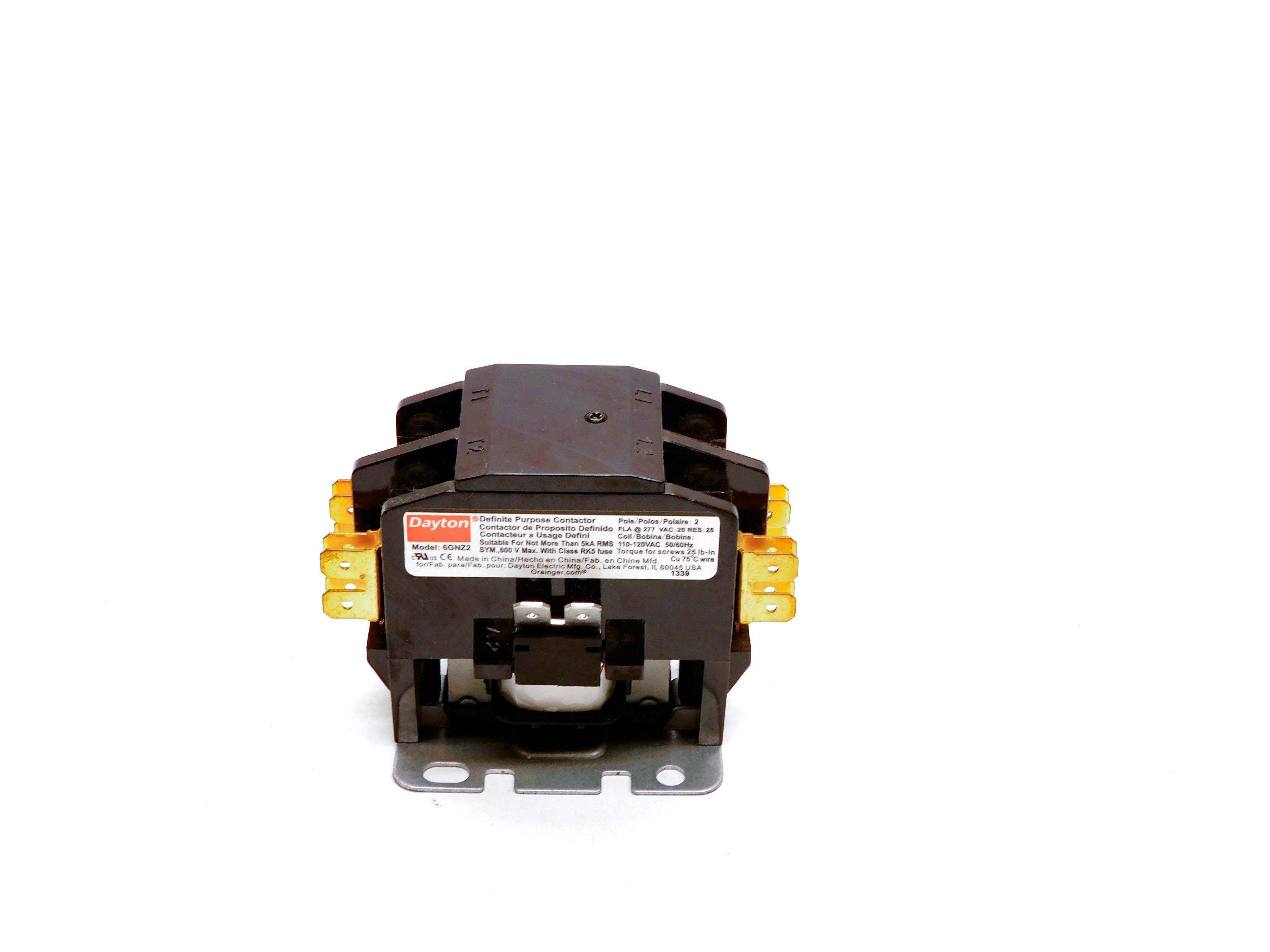 DAYTON 6GNZ2 277VAC NSNP