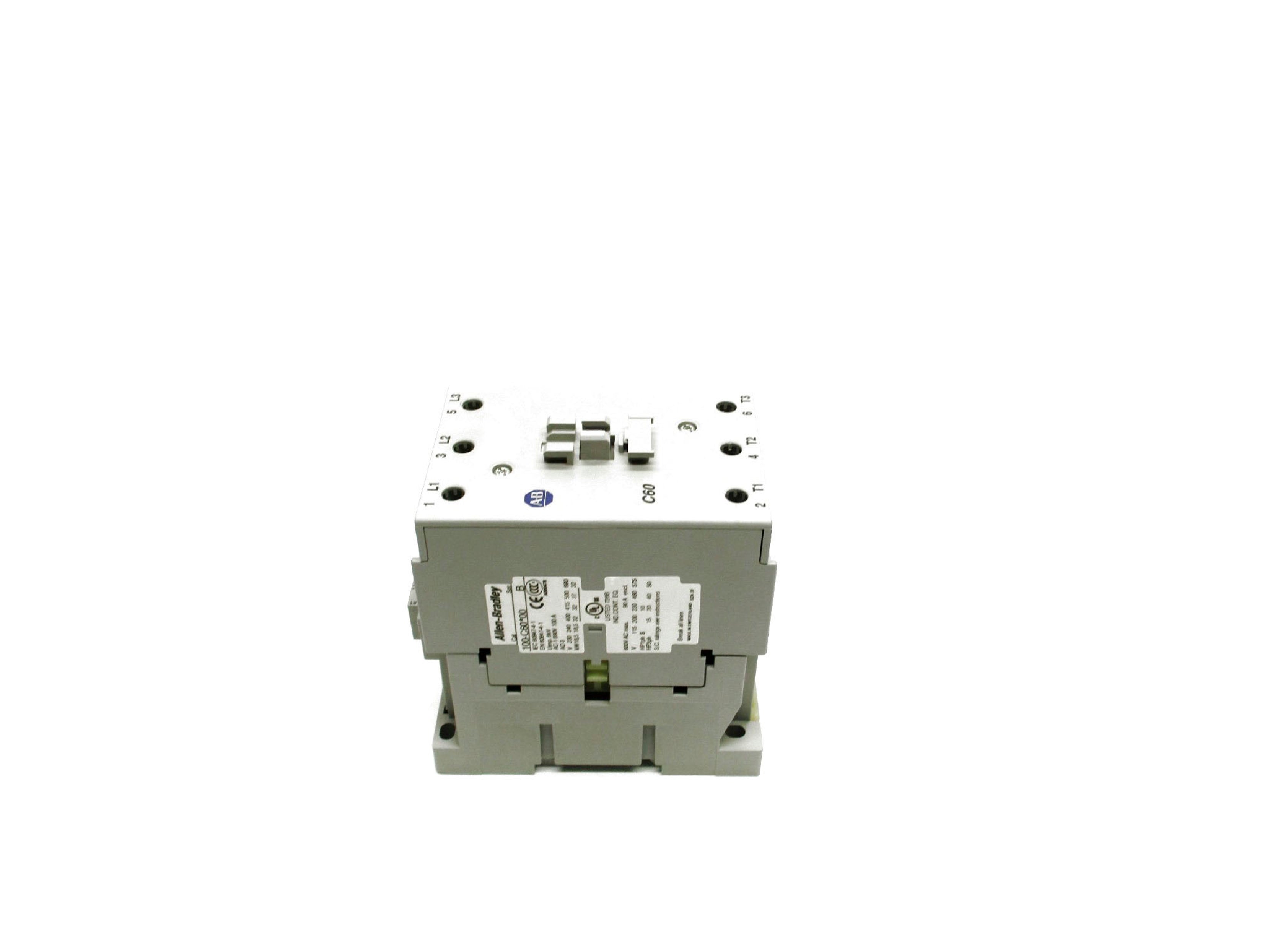 ALLEN BRADLEY 100-C60D10 SER. B 110/120V (BR/WH) NSMP