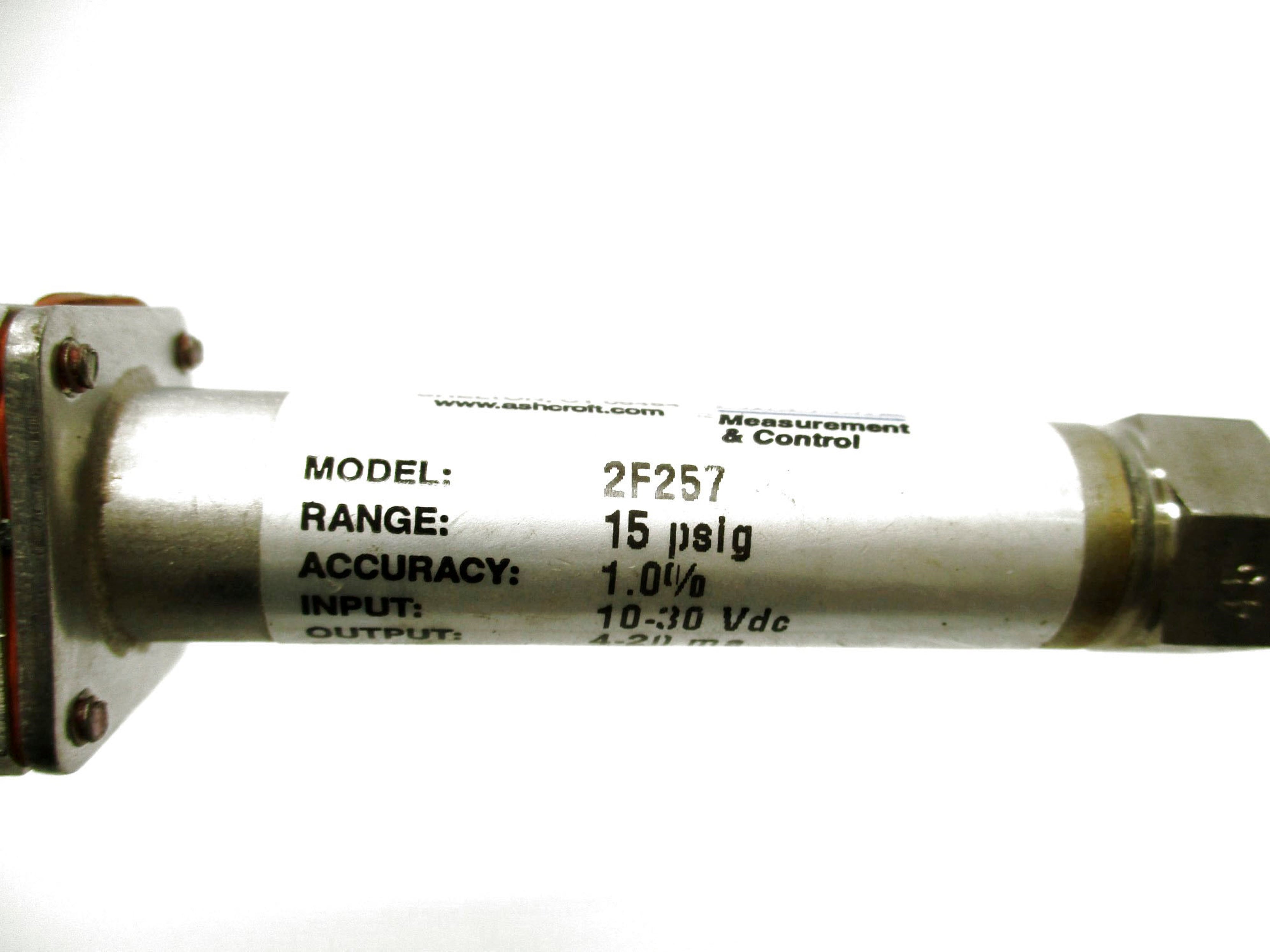 ASHCROFT 2F257 UNMP