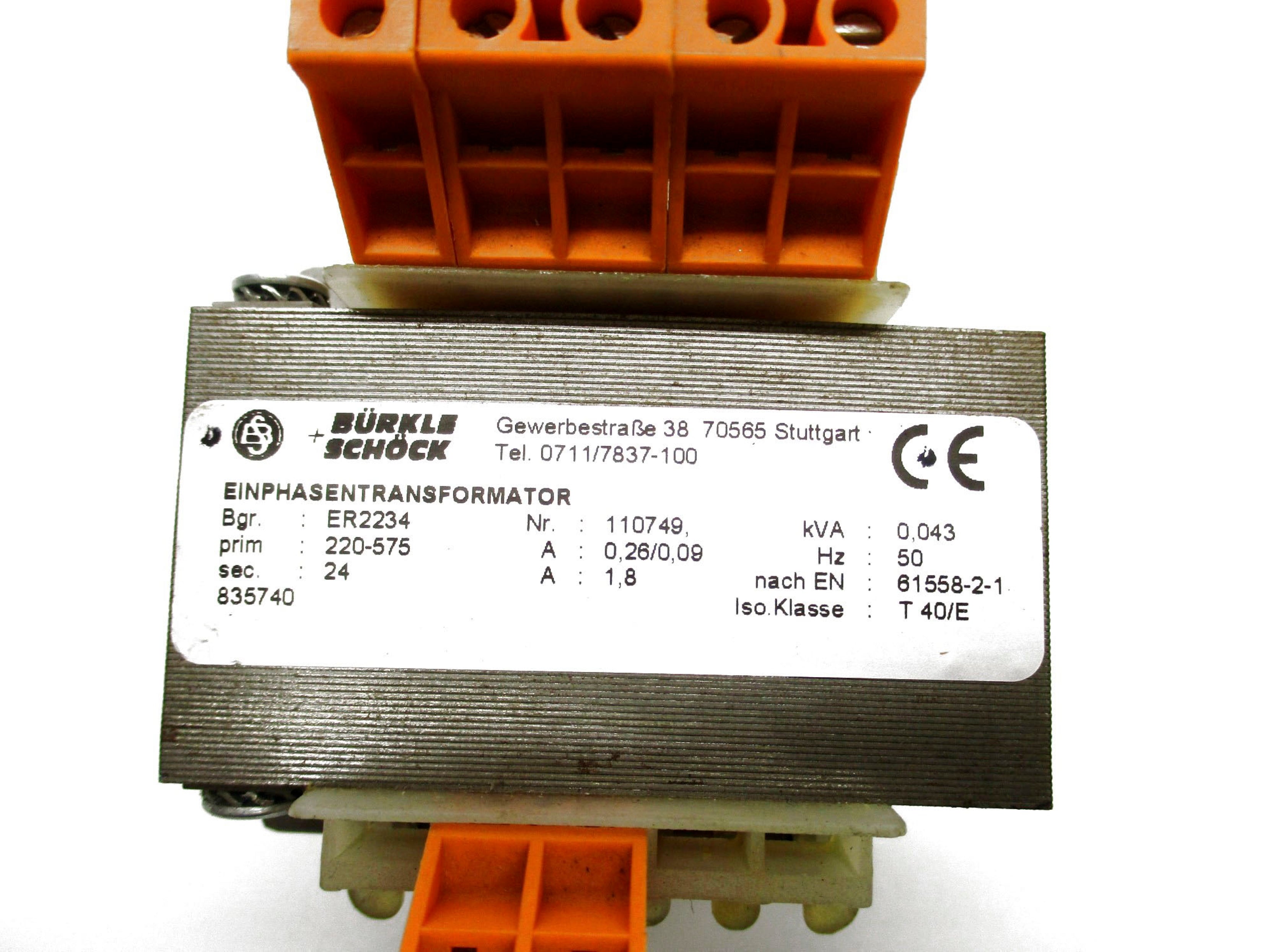 BURKLE SCHOCK ER2234 NSNP