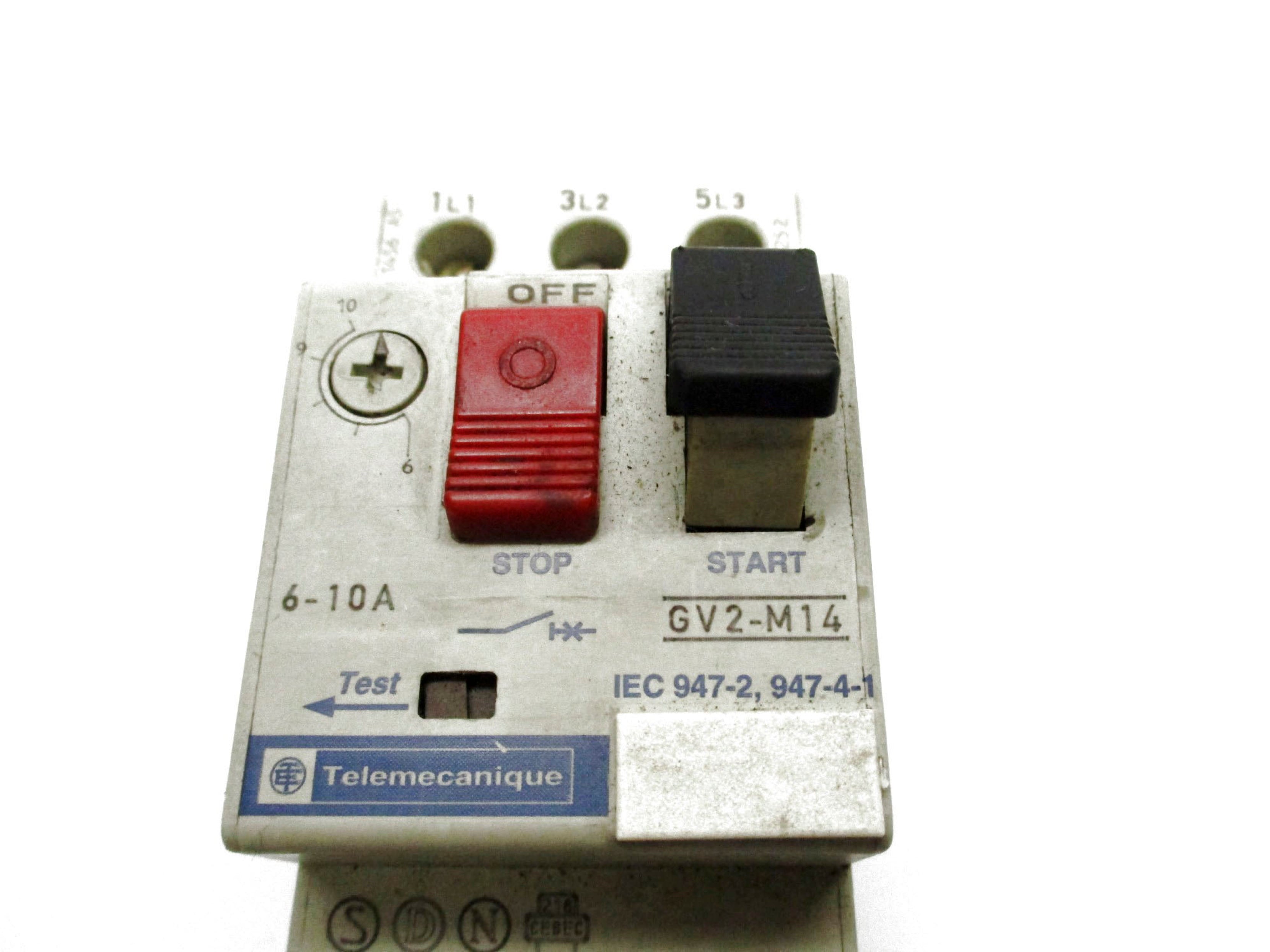 TELEMECANIQUE GV2-M14 690V 6-10A UNMP