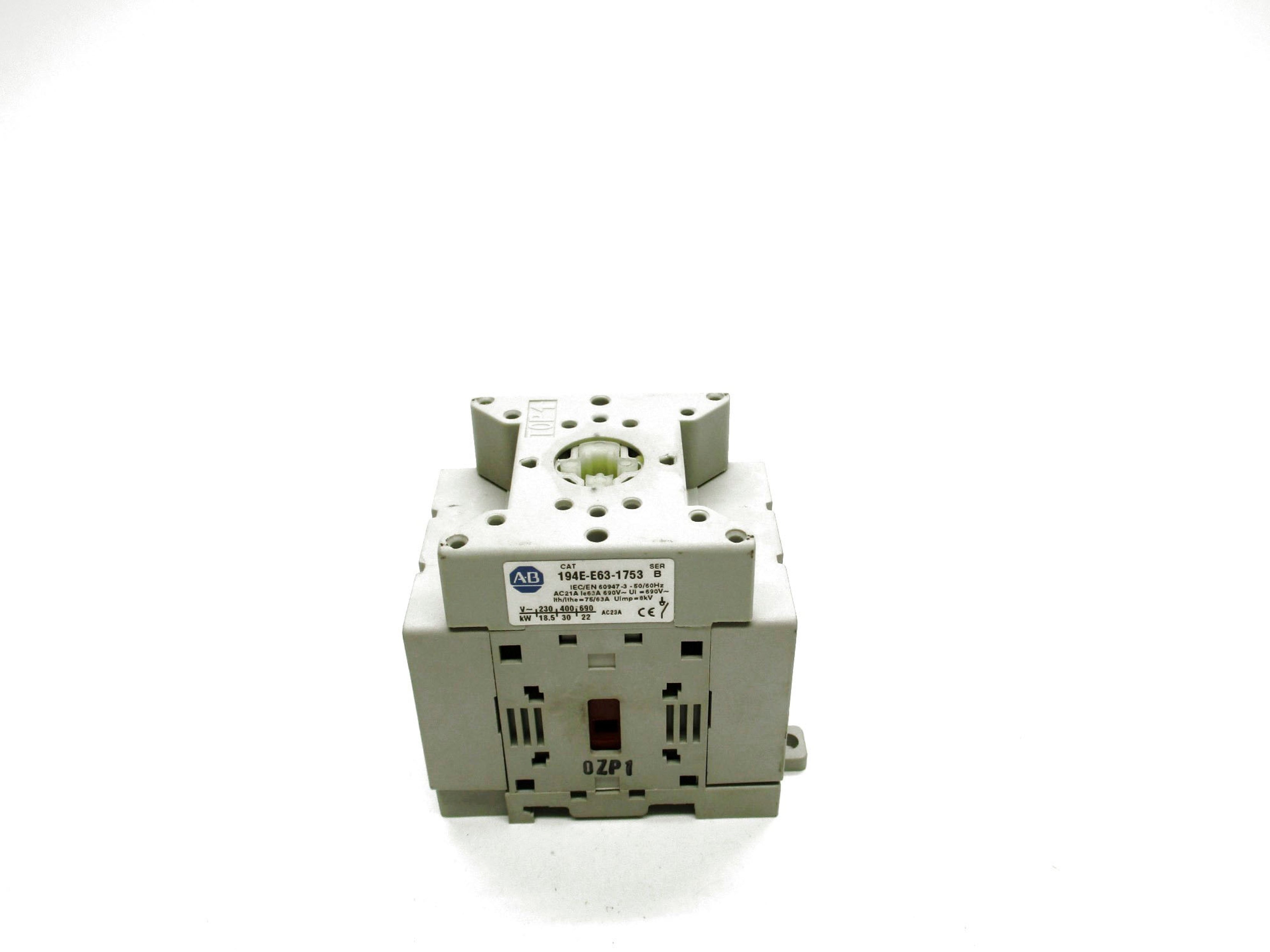 ALLEN BRADLEY 194E-E63-1753 SER. B NSNP