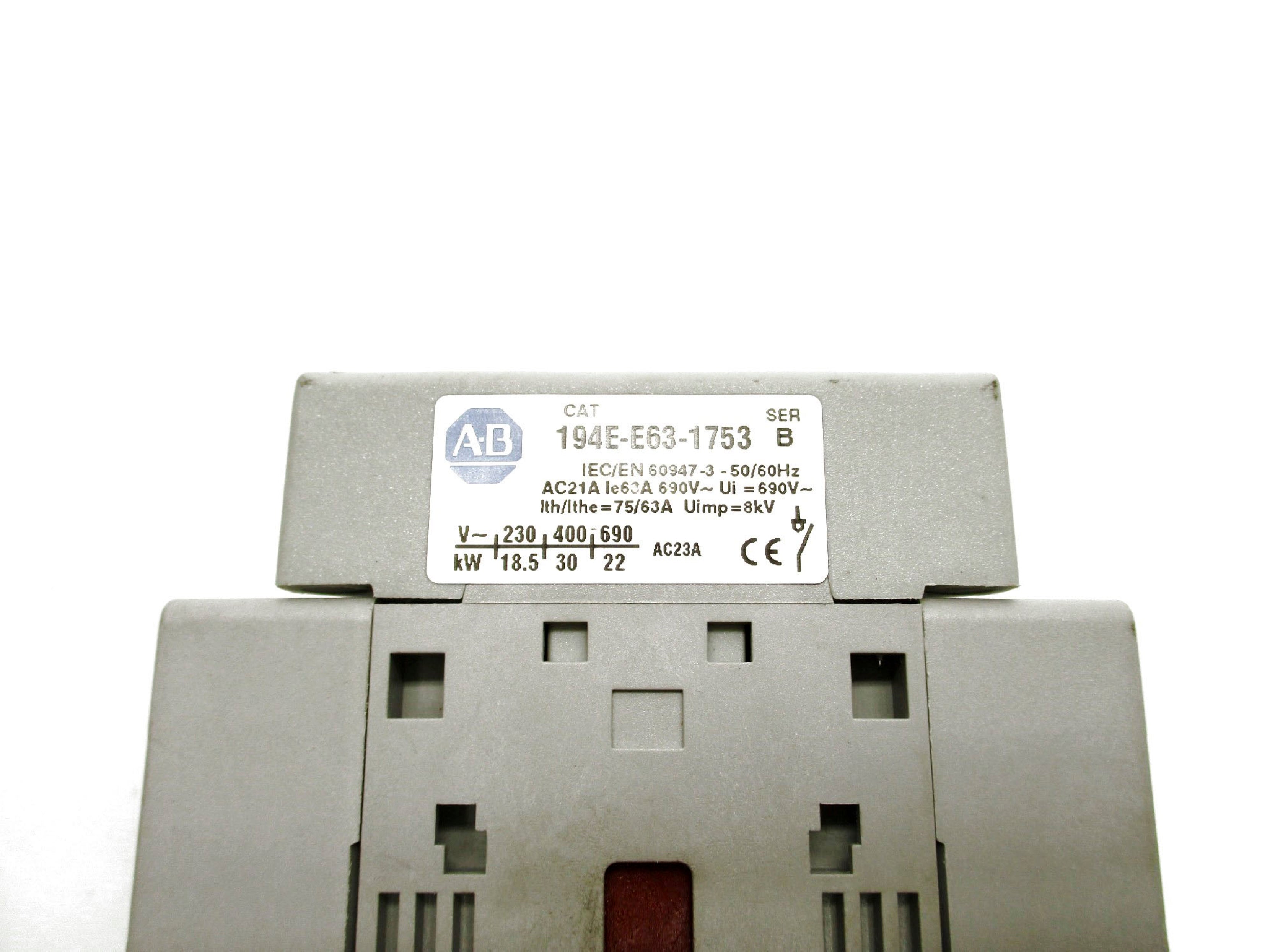 ALLEN BRADLEY 194E-E63-1753 SER. B NSNP