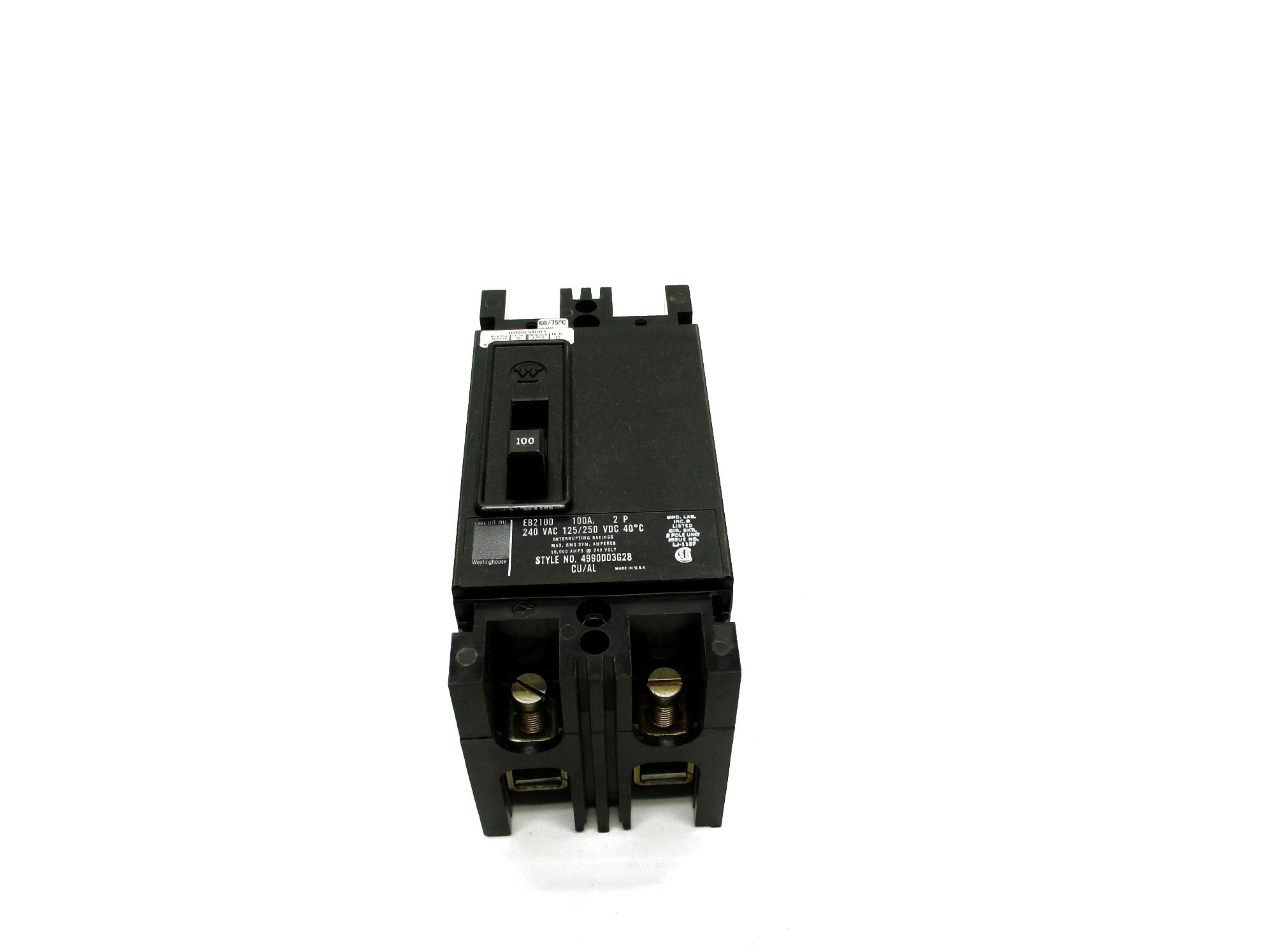 WESTINGHOUSE EB2100 100A 240VAC NSNP