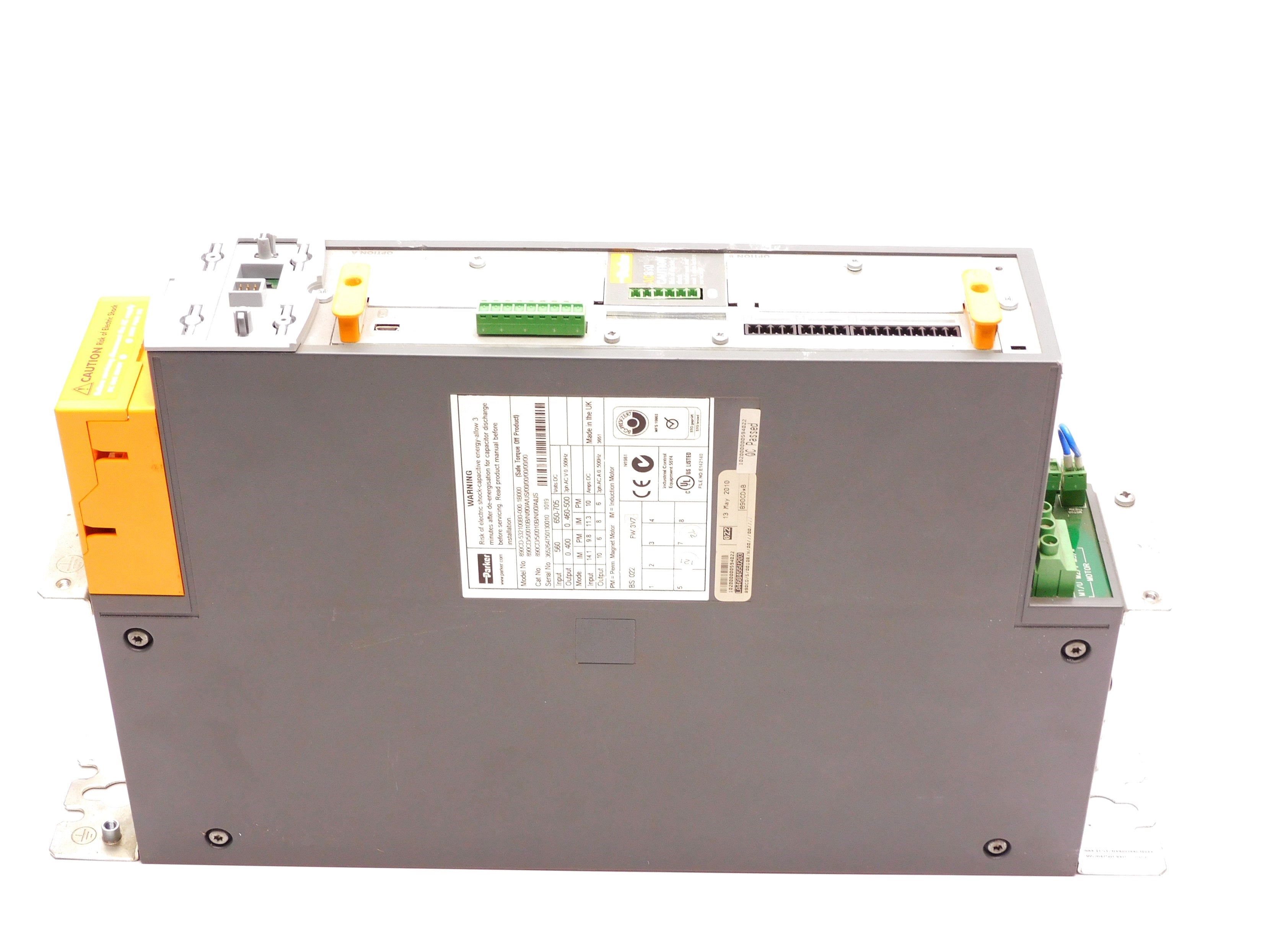 PARKER 890CD/5/0010B/N/00/A/US/00/00/00/00/00 F/W 3V7 UNMP