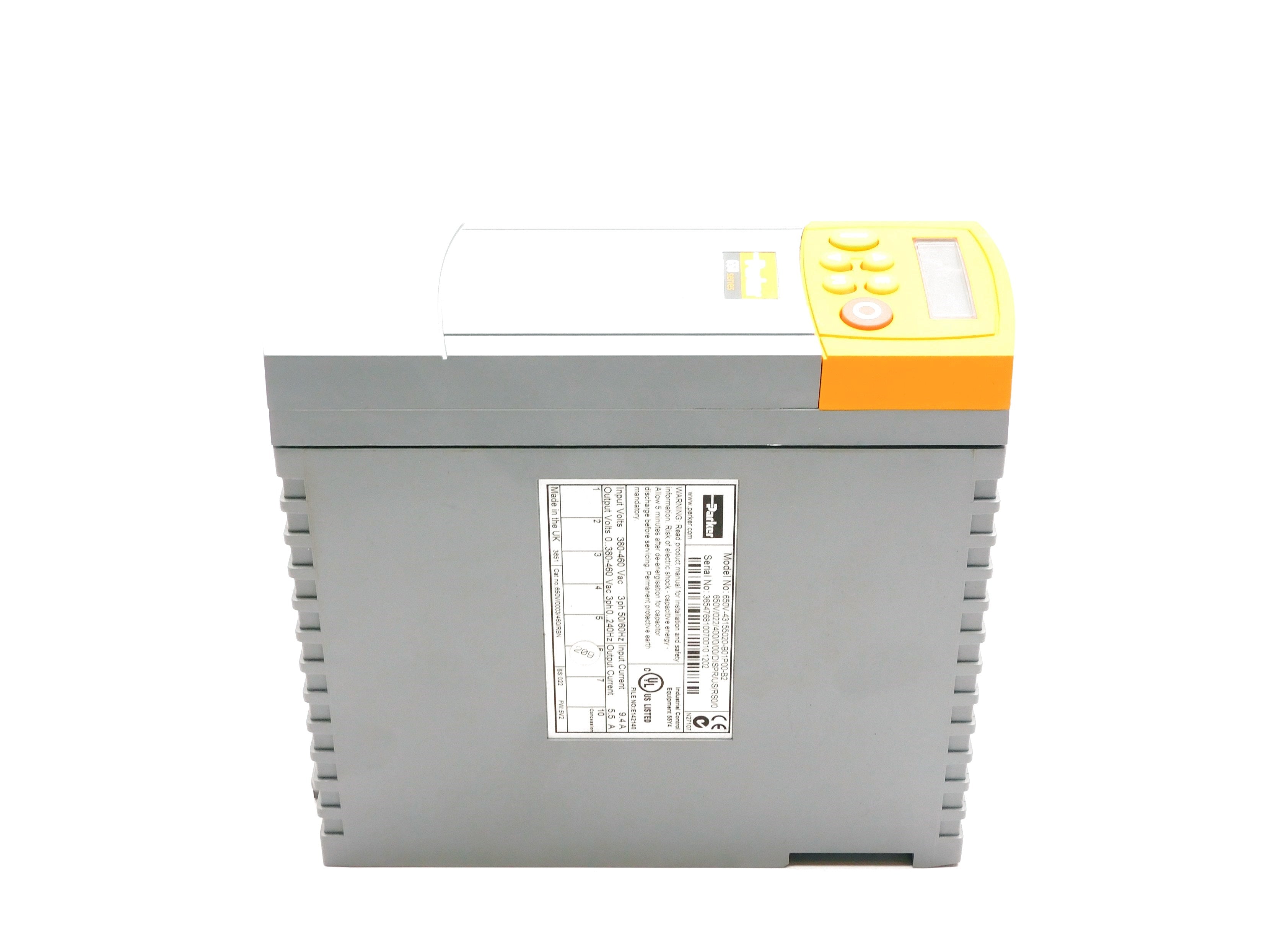 PARKER 650V/022/400/0/00/D/SPR/US/RS0/0 F/W 5V2 NSMP