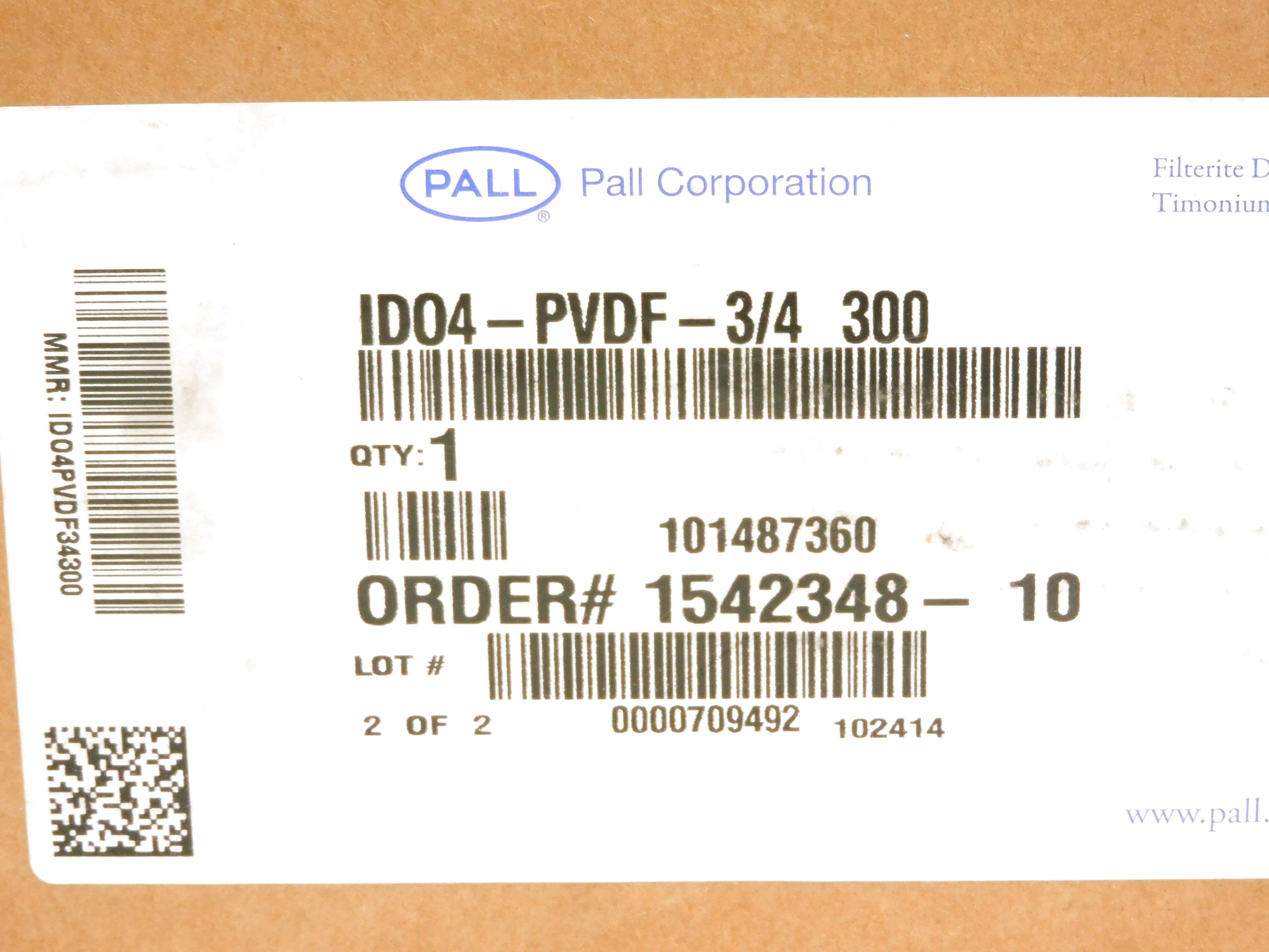 PALL ID04-PVDF-3/4-300 NSMP