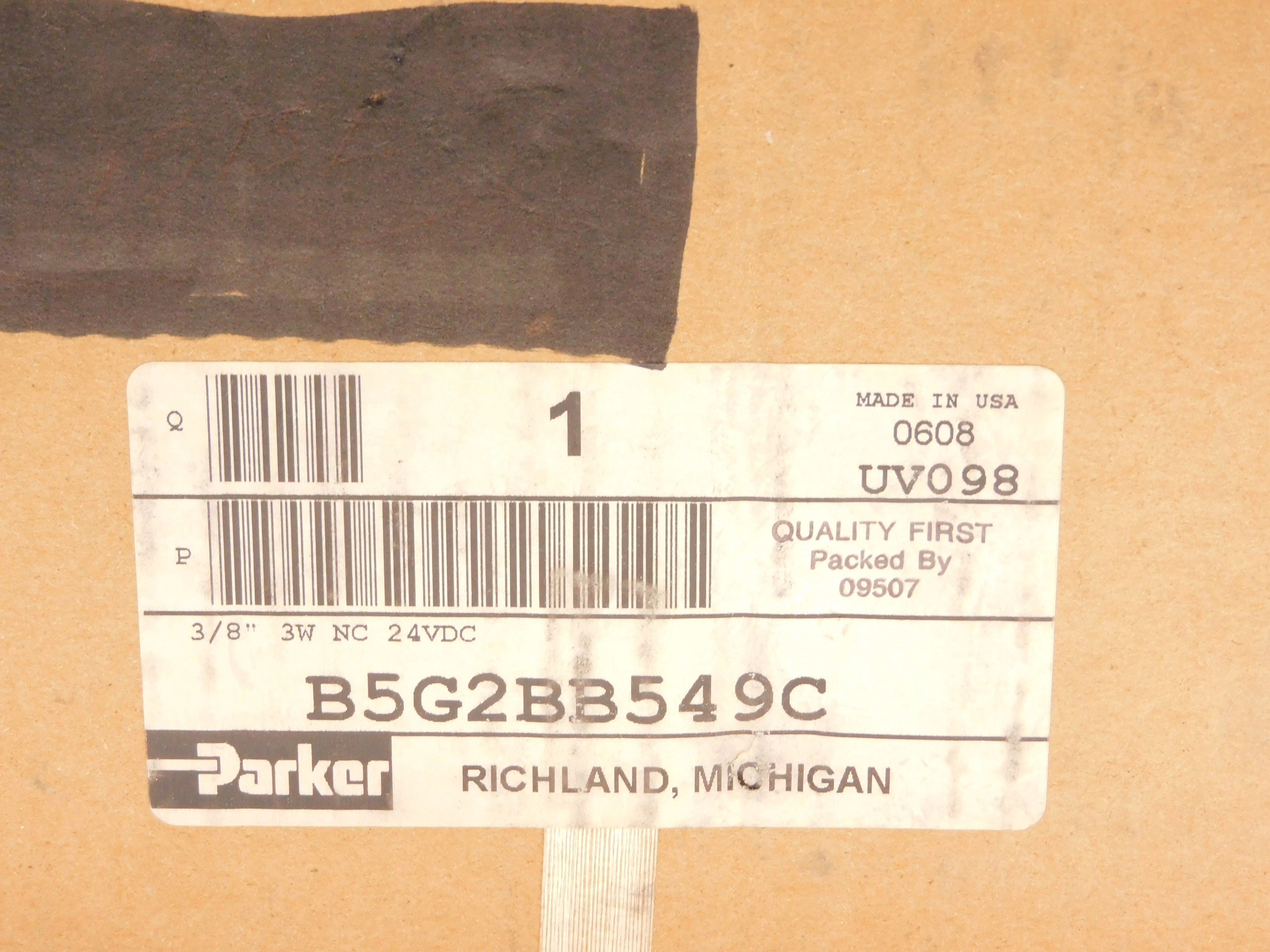PARKER B5G2BB549C 24VDC NSFS