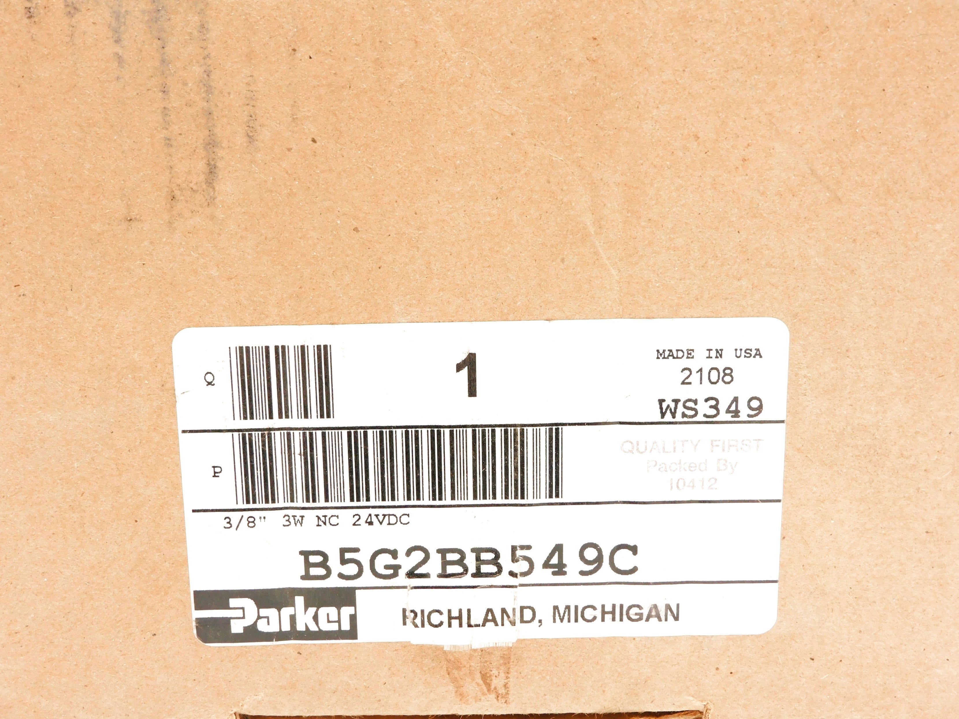PARKER B5G2BB549C 24VDC NSMP