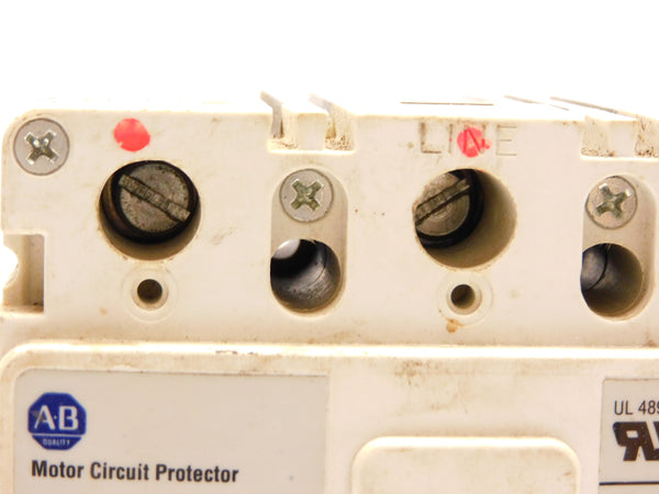 ALLEN BRADLEY 140M-I8P-B70S-CX SER. A 7A 600VAC UNMP