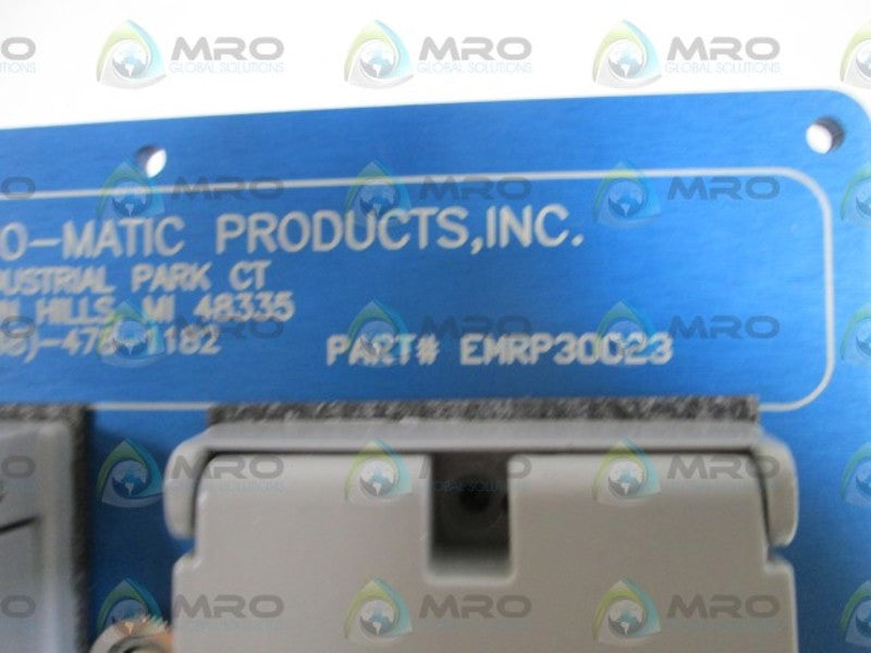 ELECTRO-MATIC PRODUCTS, INC.  EMRP30023  NSNP