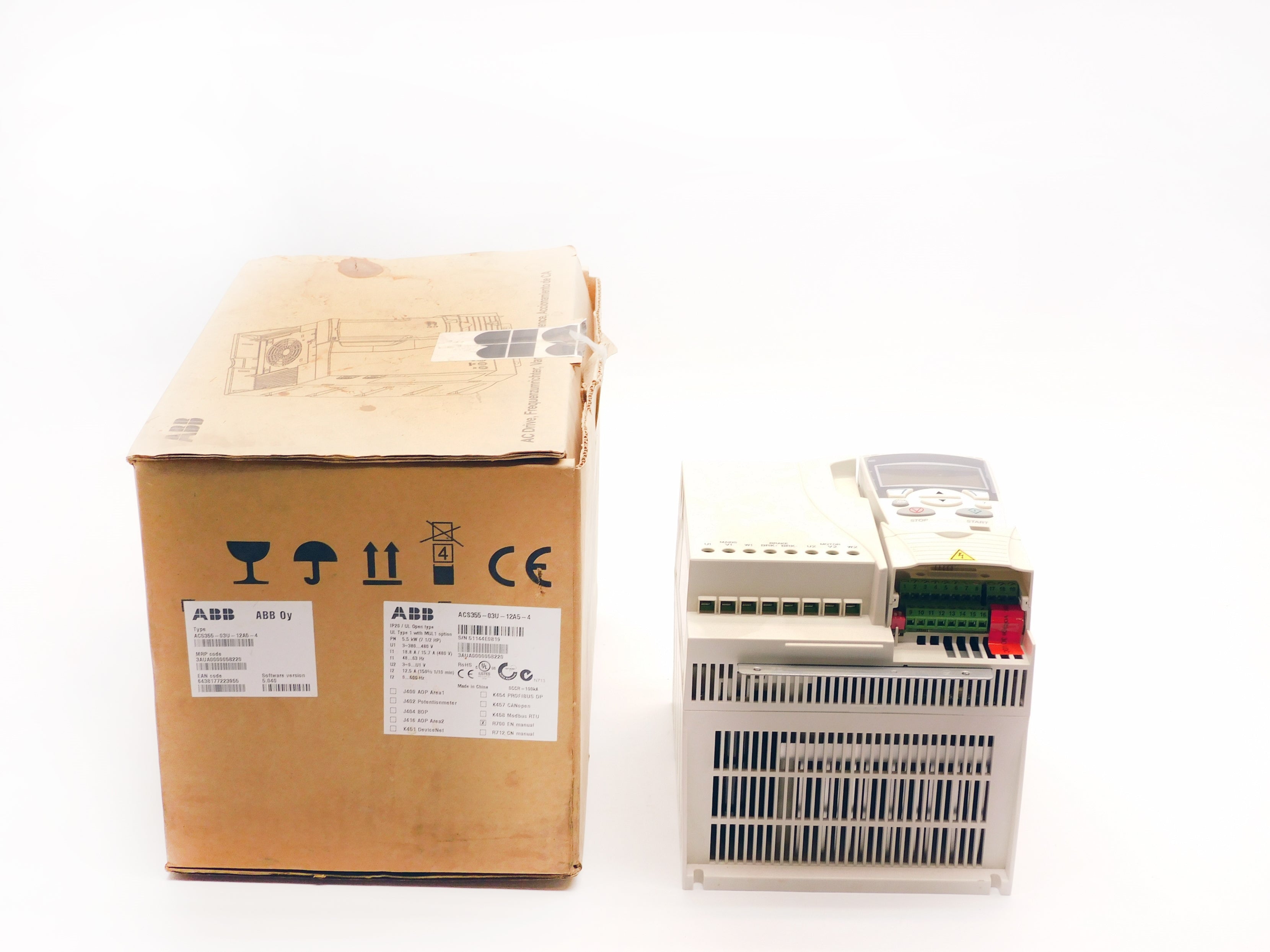 ABB ACS355-03U-12A5-4 NSMP
