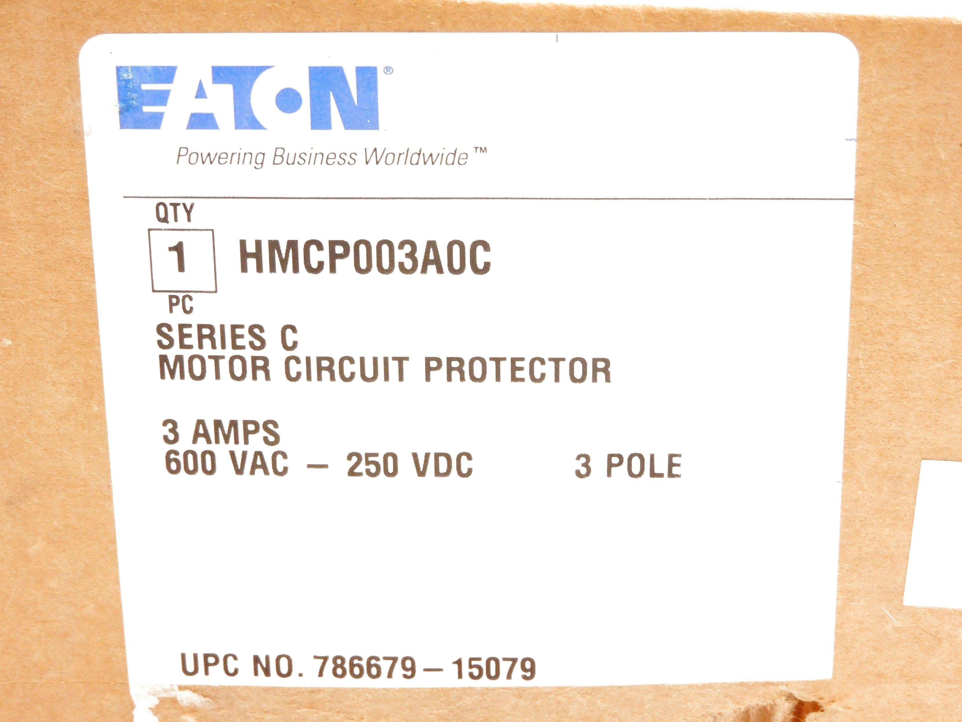EATON HMCP003A0C 3A (GREY) NSMP