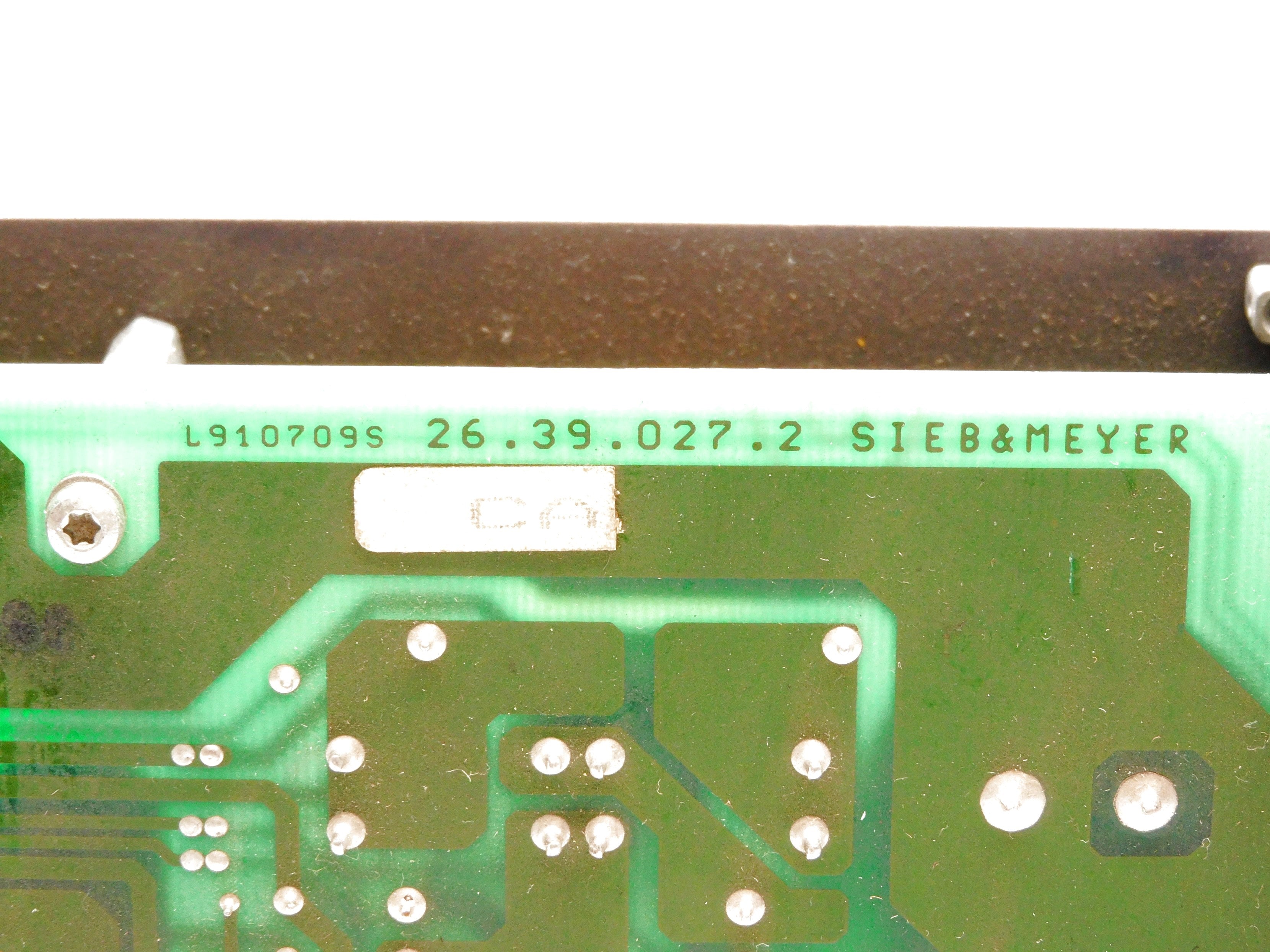 SIEB&MEYER K258955 (AS PICTURED) UNMP