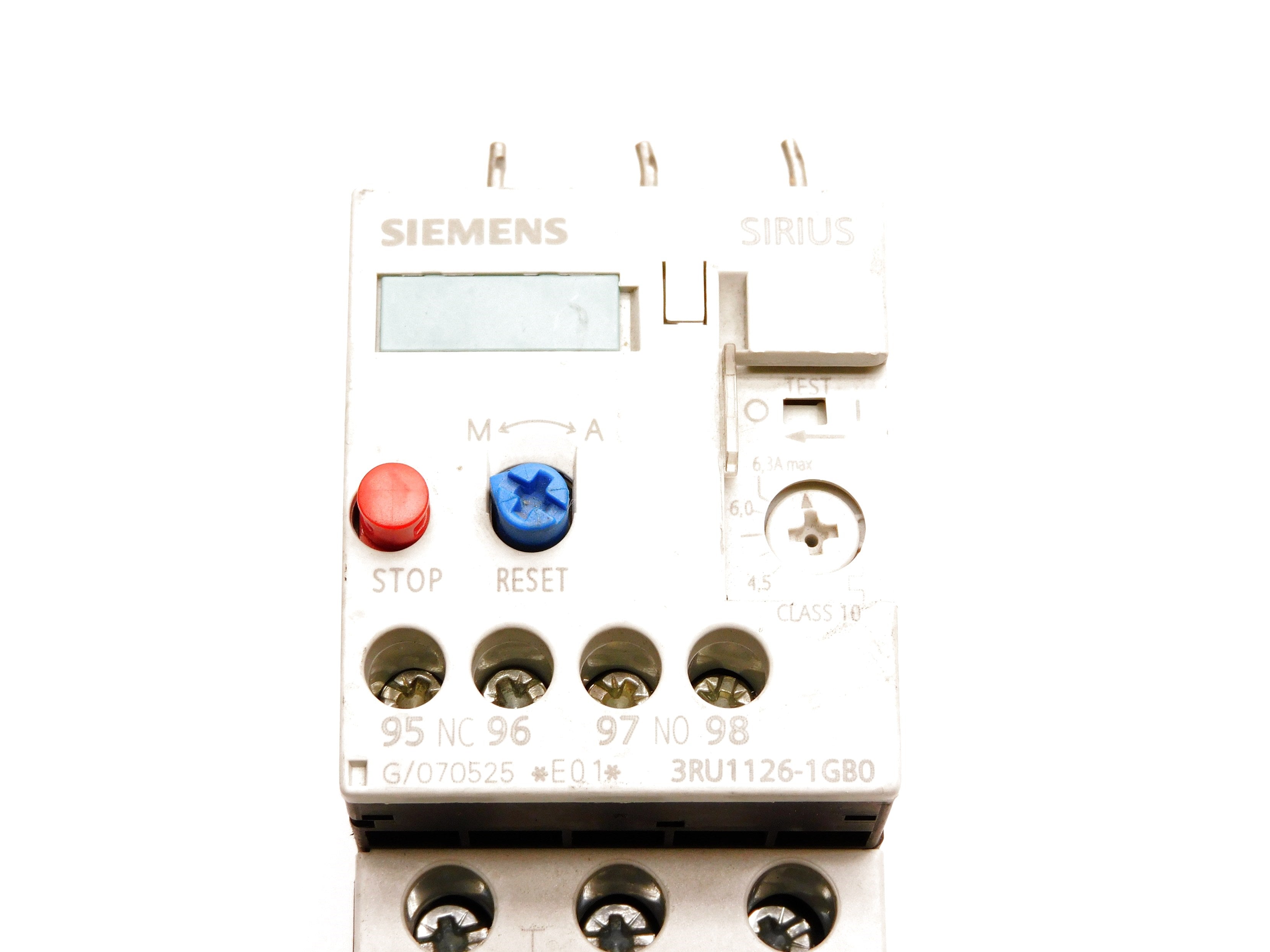 SIEMENS 3RU1126-1GB0 690V 4.5-6.3A UNMP
