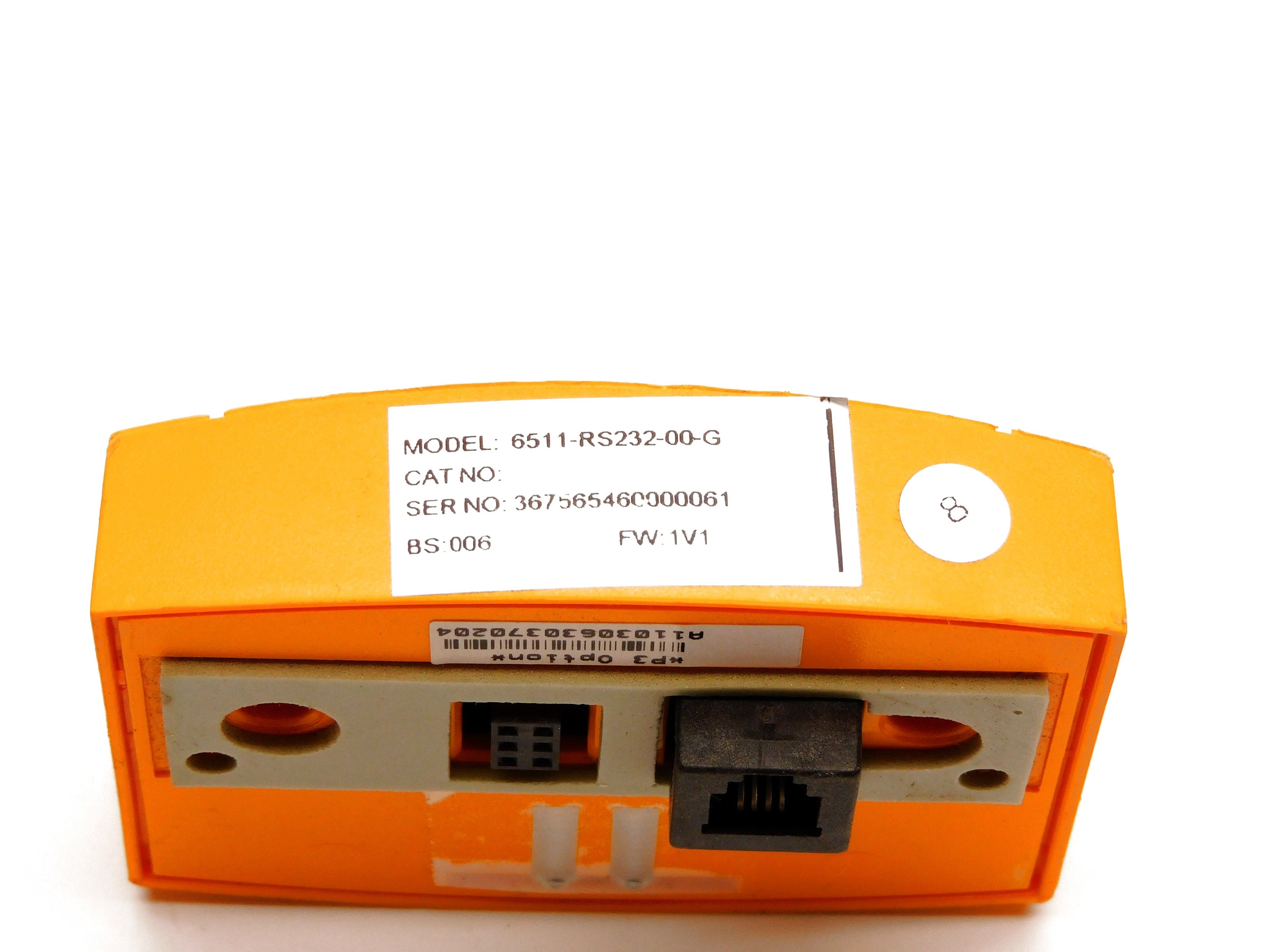 INDUSTRIAL MRO 6511-RS232-00-G F/W 1V1 UNMP