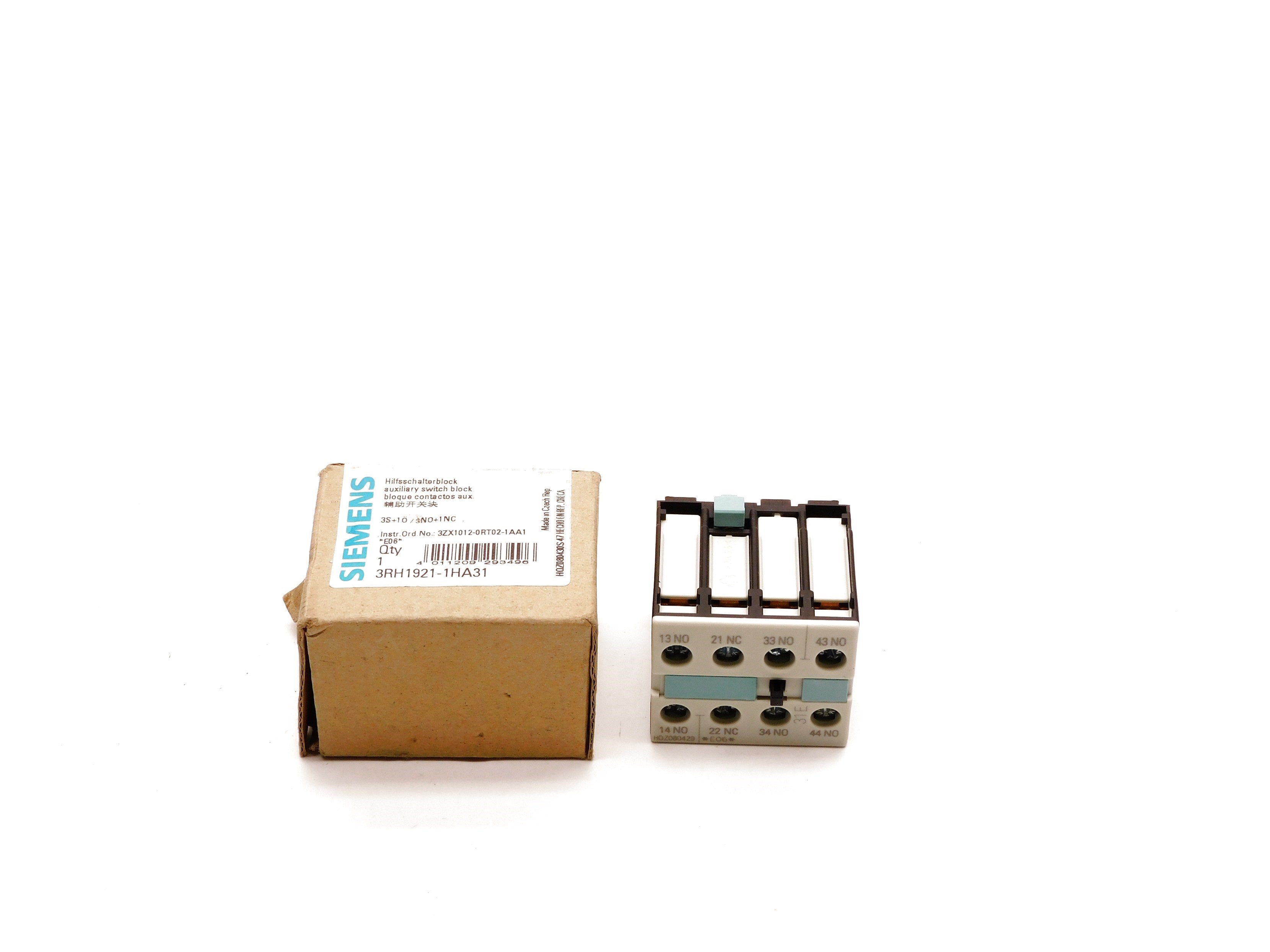 SIEMENS 3RH1921-1HA31 690V 10A NSMP