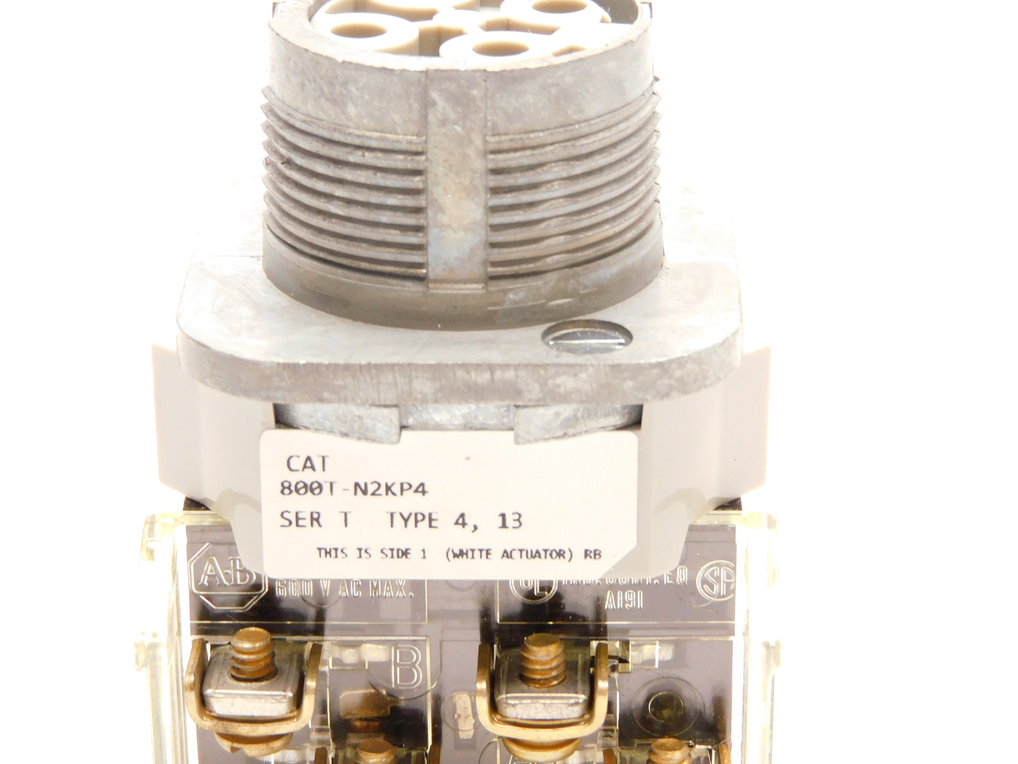 ALLEN BRADLEY 800T-N2KP4 SER. T (AS PICTURED) (WH) NSMP