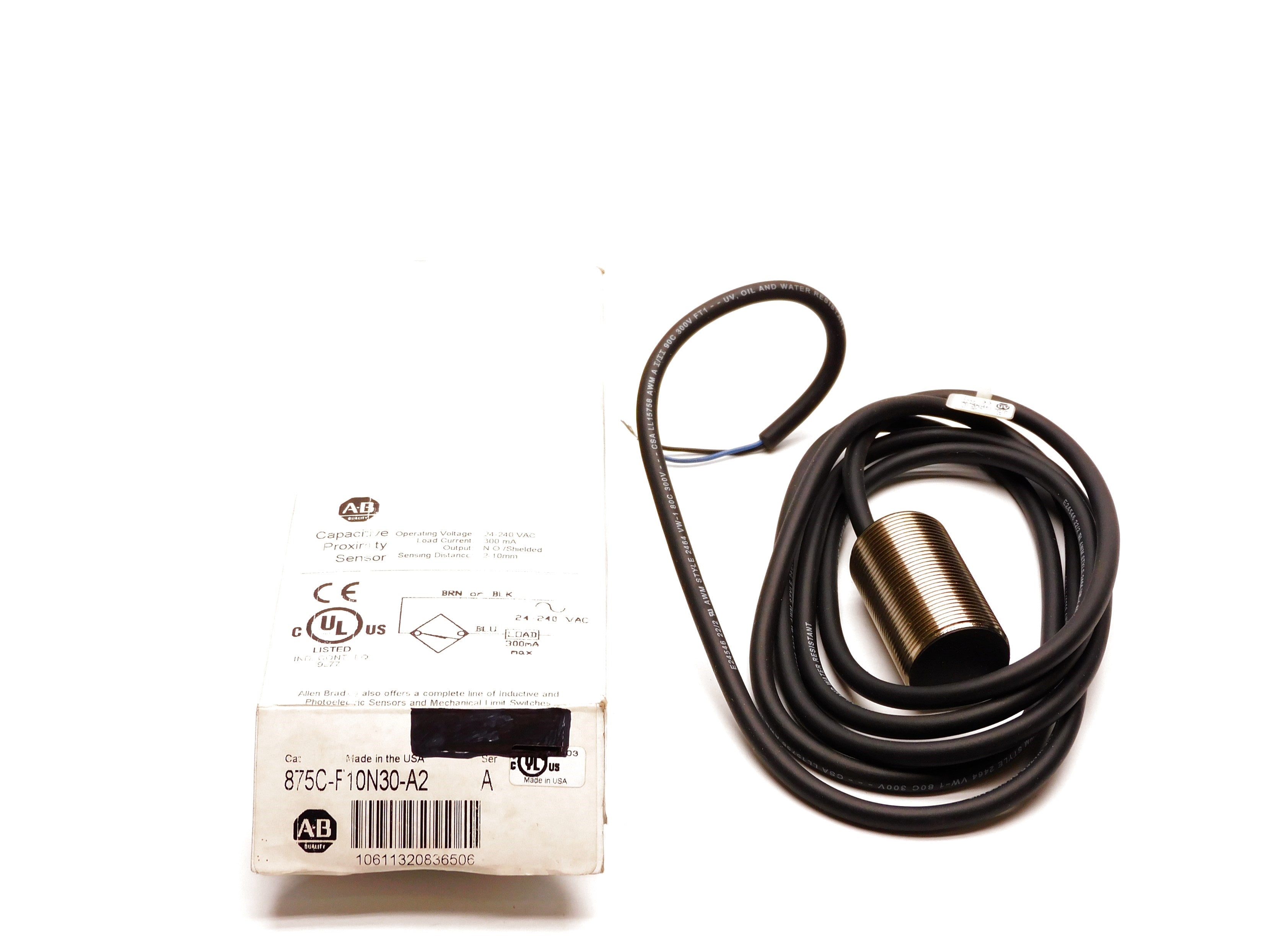 ALLEN BRADLEY 875C-F10N30-A2 SER. A (WH) NSMP