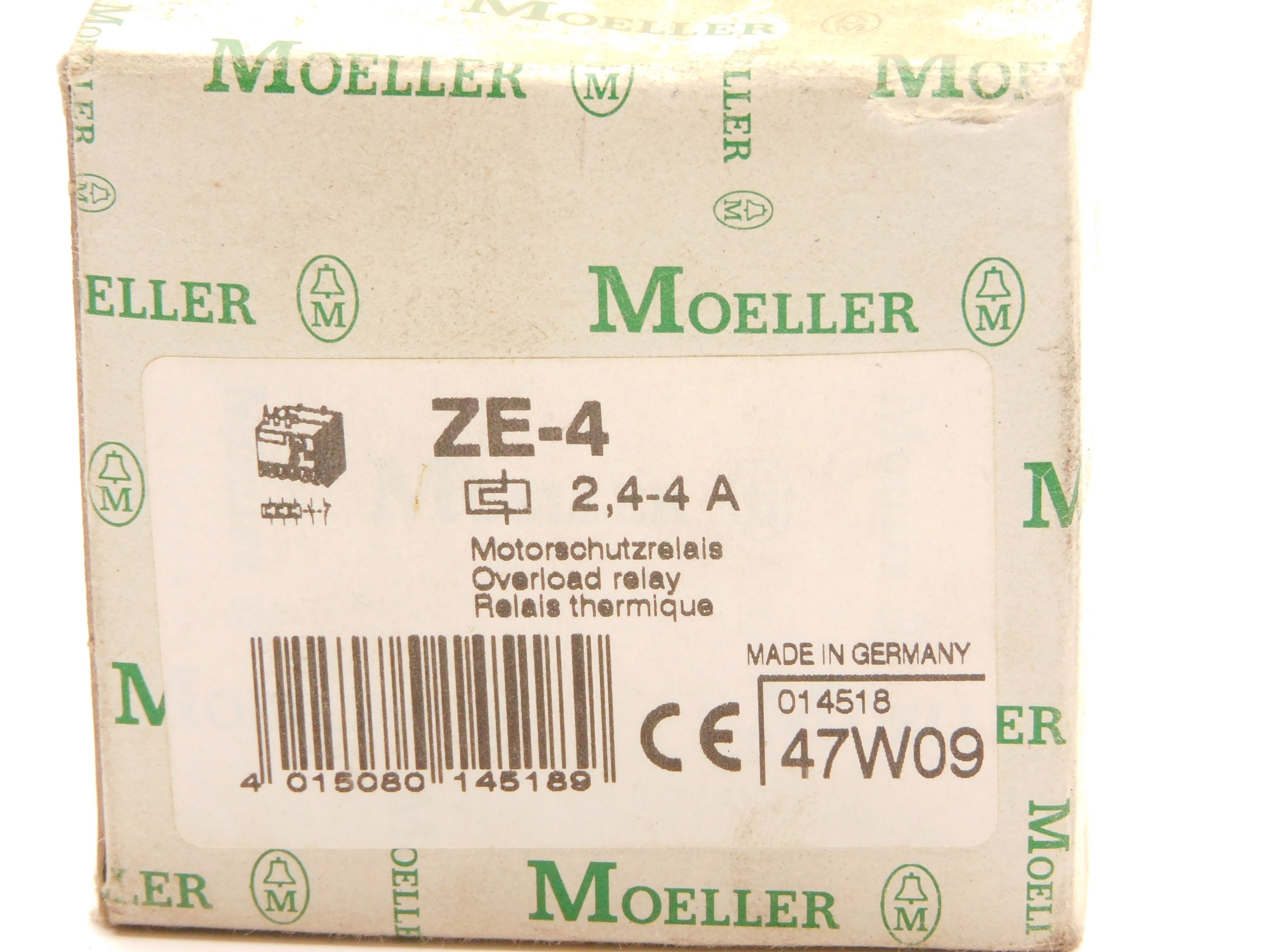 KLOCKNER MOELLER ZE-4 690V 2.4-4.0A NSMP