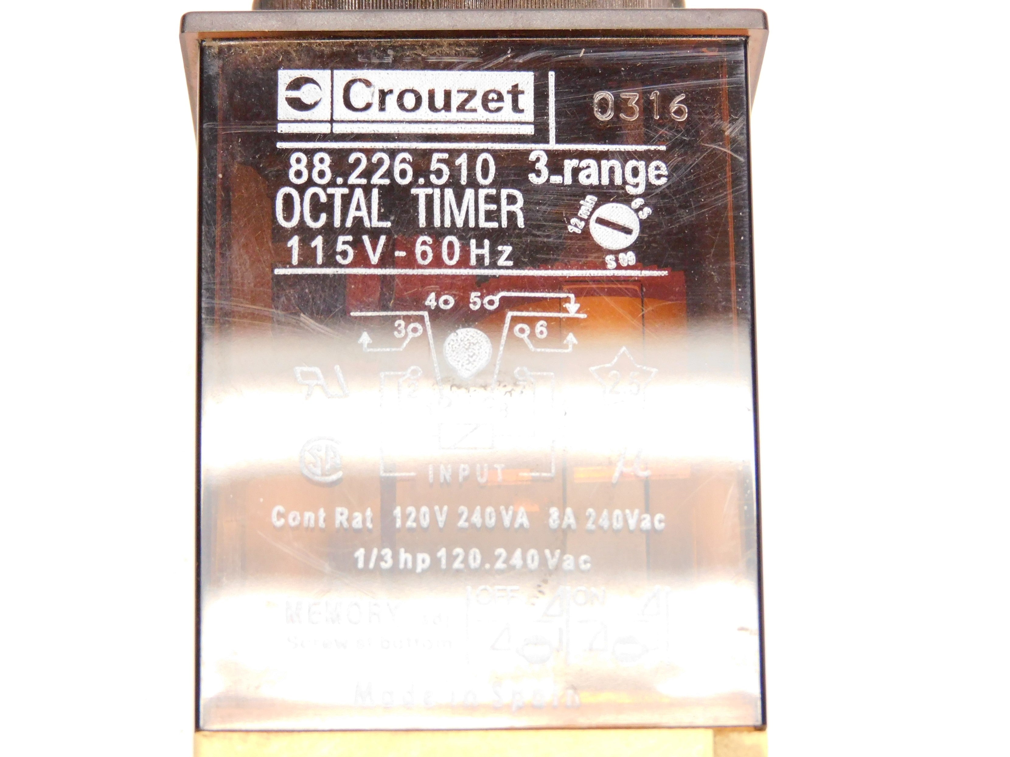 CROUZET 88.226.510 115V 3A UNMP