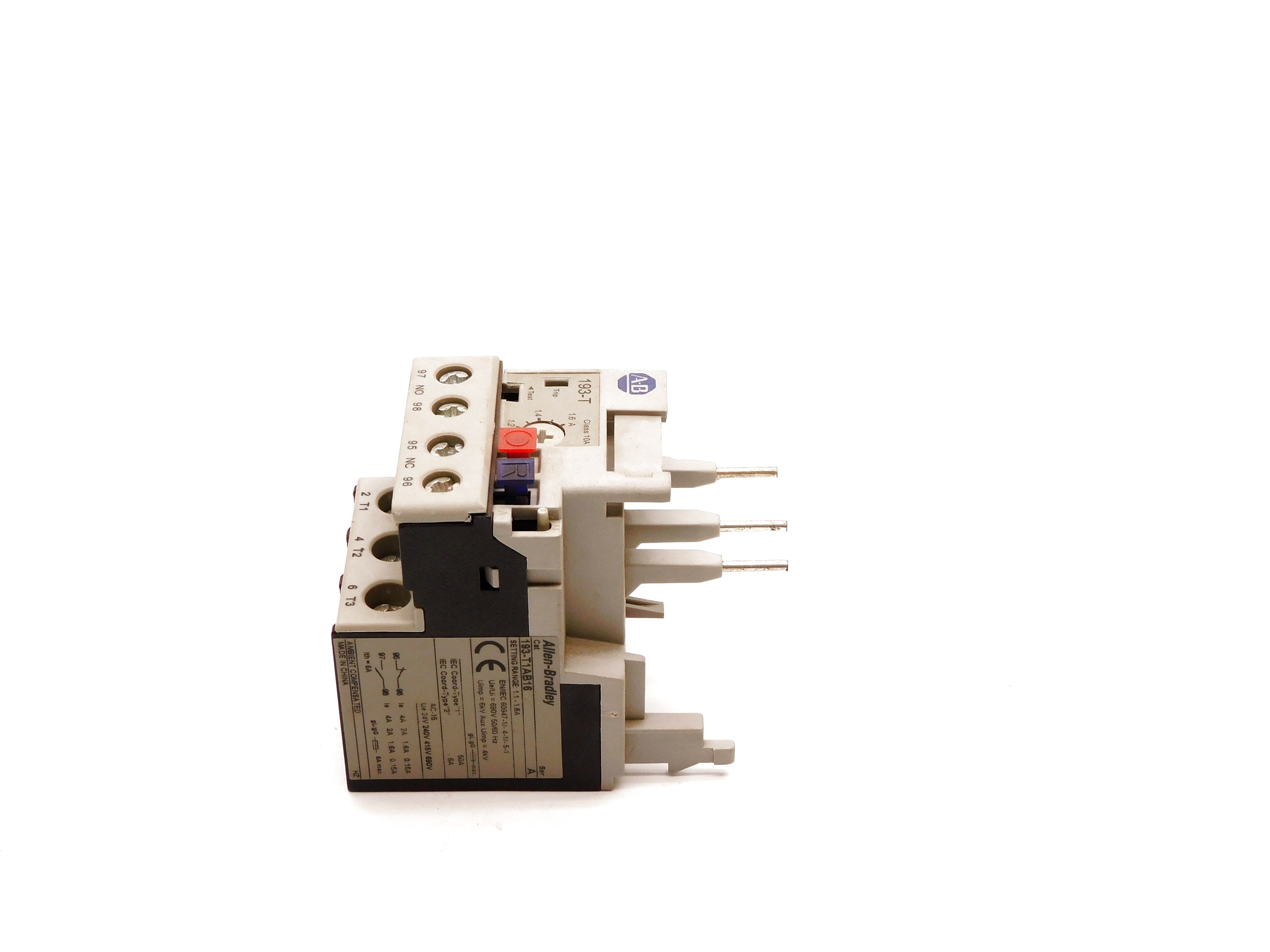 ALLEN BRADLEY 193-T1AB16 SER. A 690V 1.1-1.6A UNMP