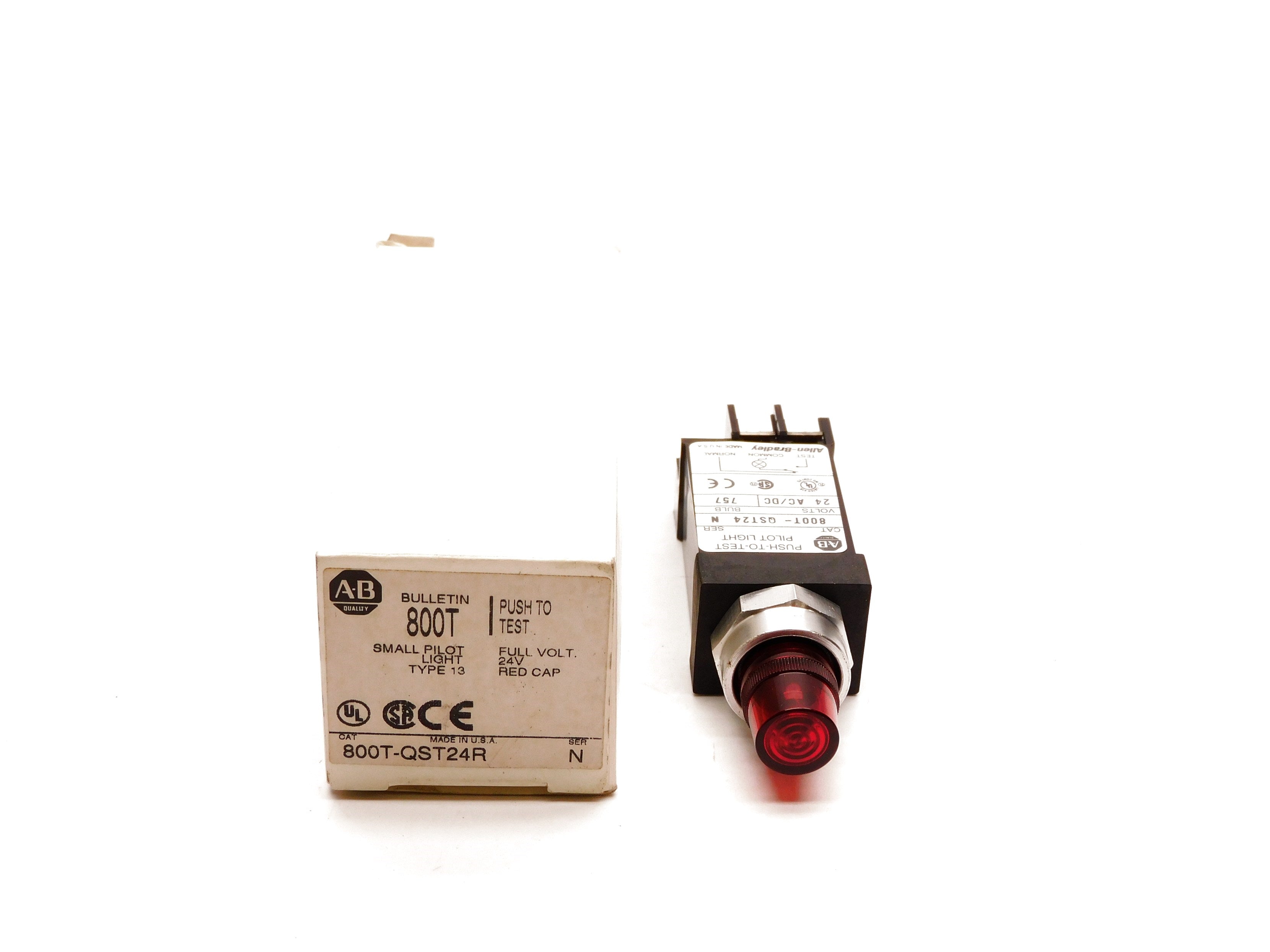 INDUSTRIAL SPARE PART 800T-QST24R SER. N 24VAC/DC (WH) NSMP