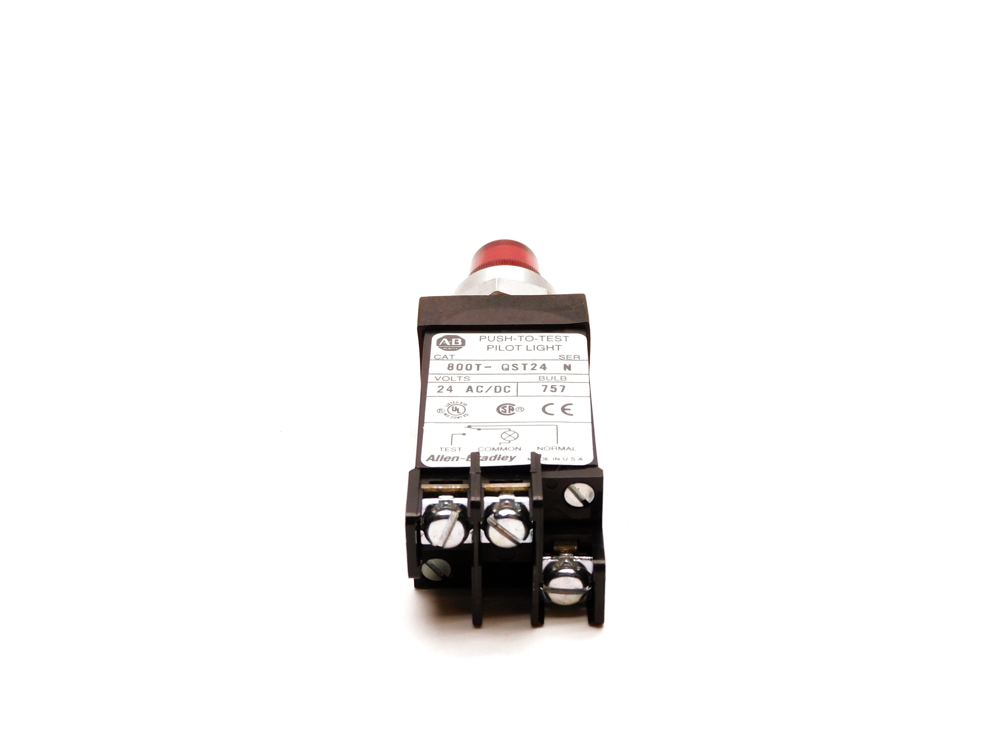 INDUSTRIAL SPARE PART 800T-QST24R SER. N 24VAC/DC (WH) NSMP