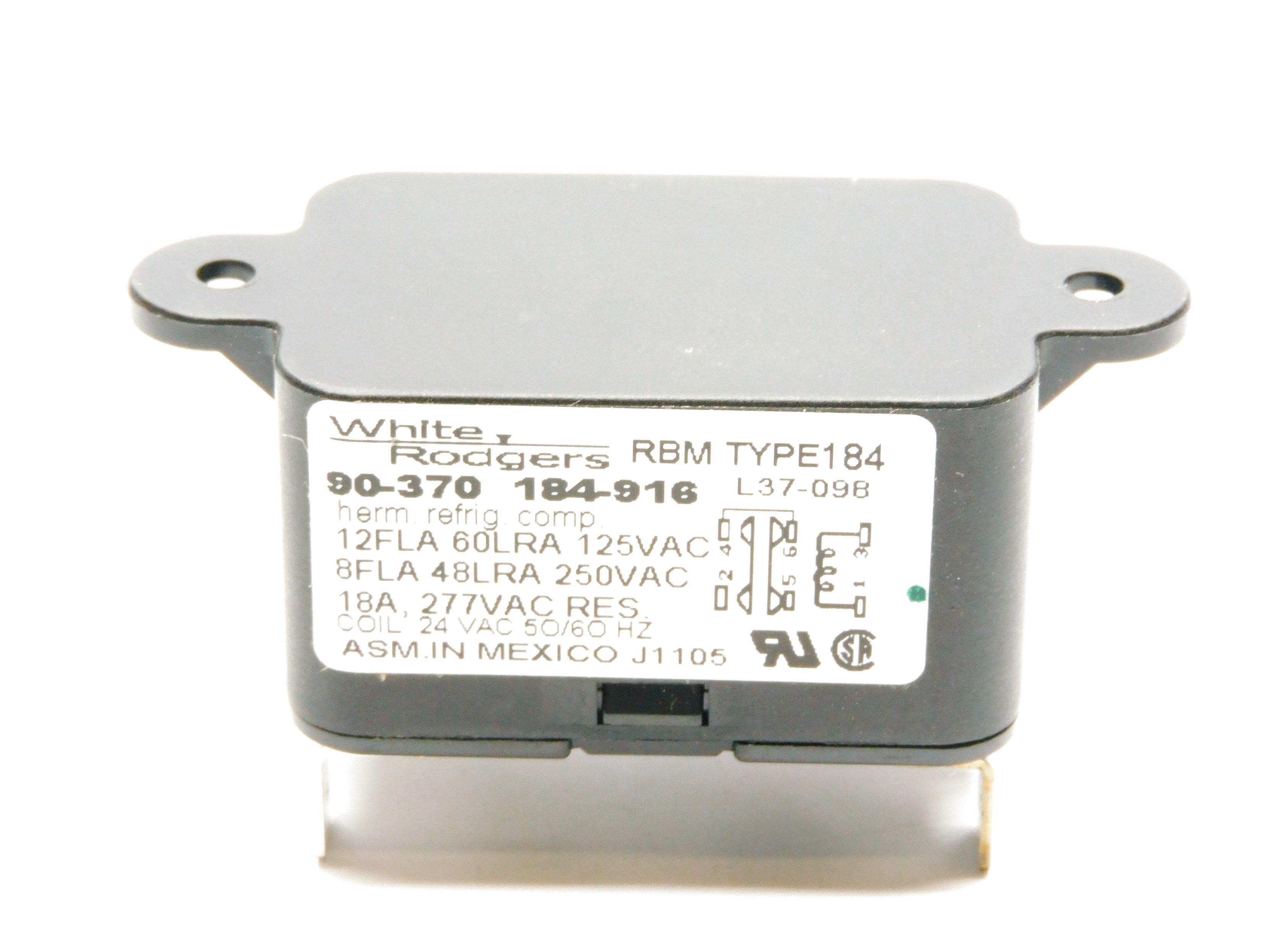 WHITE RODGERS 90-370 24VAC 18A NSMP