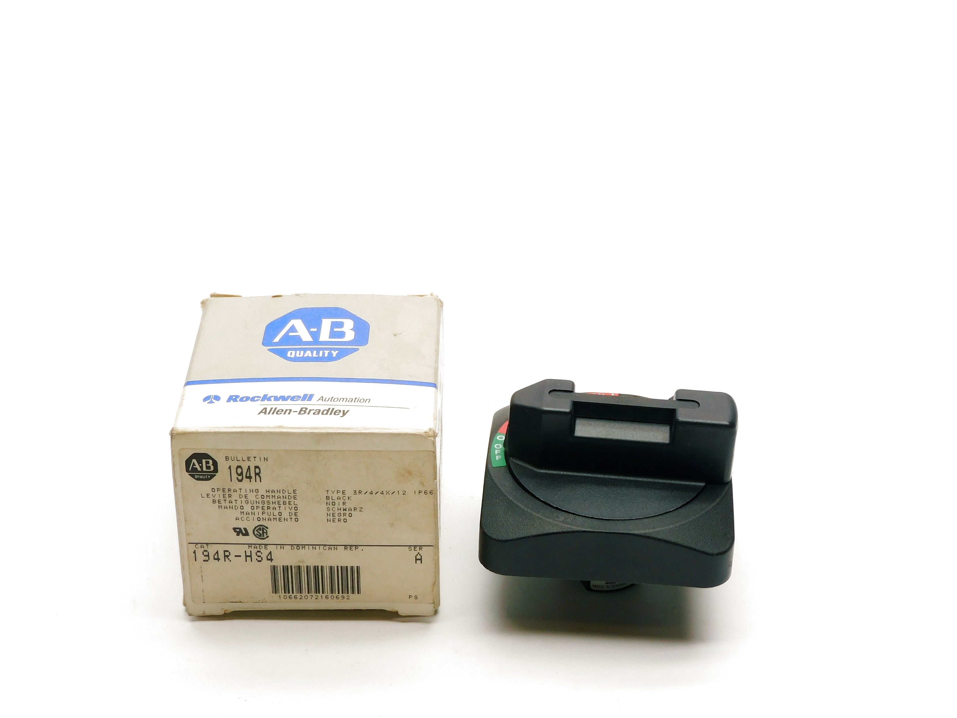 ALLEN BRADLEY 194R-HS4 SER. A (GY/BL) NSMP