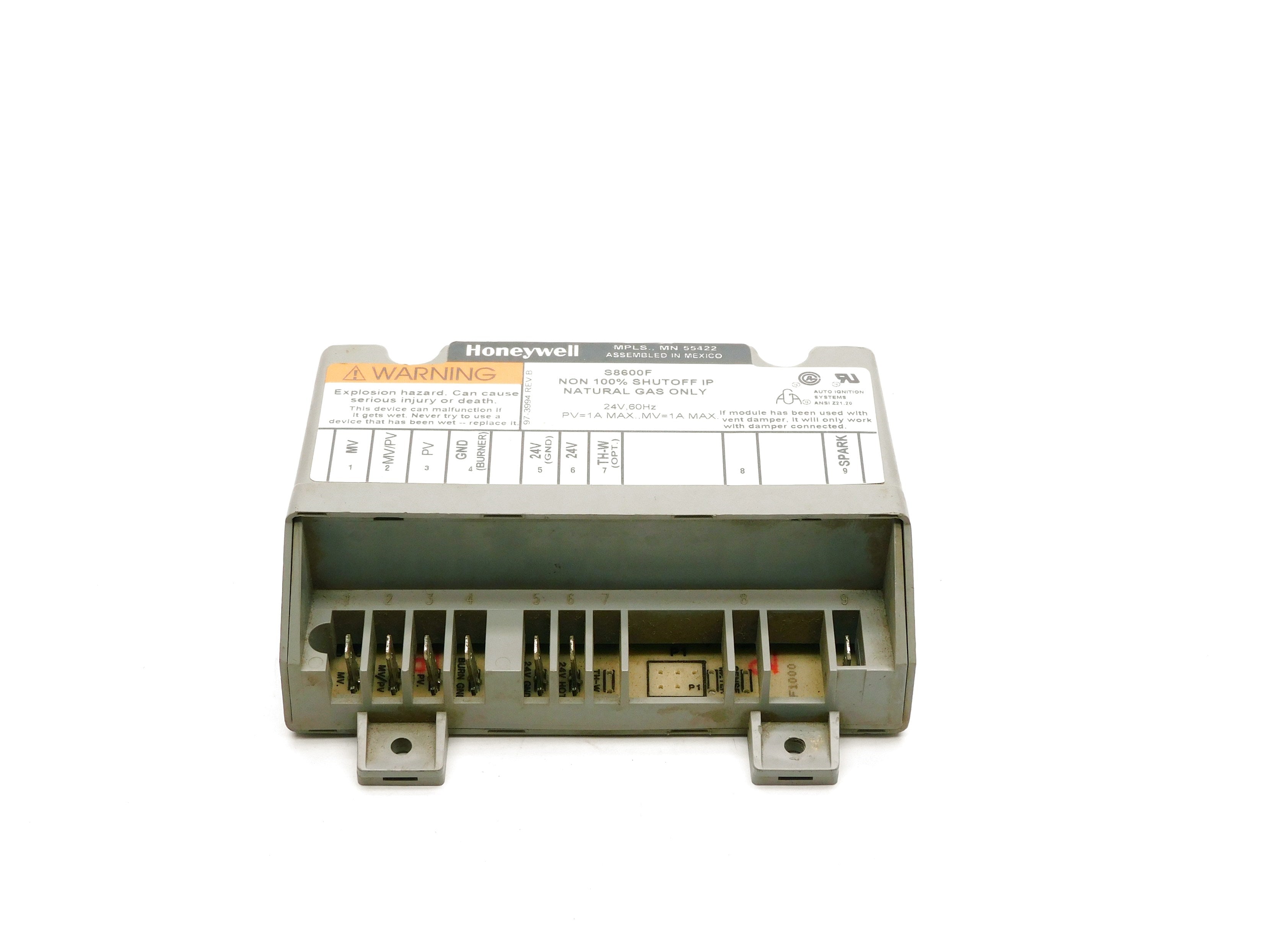 HONEYWELL S8600F1000 UNMP