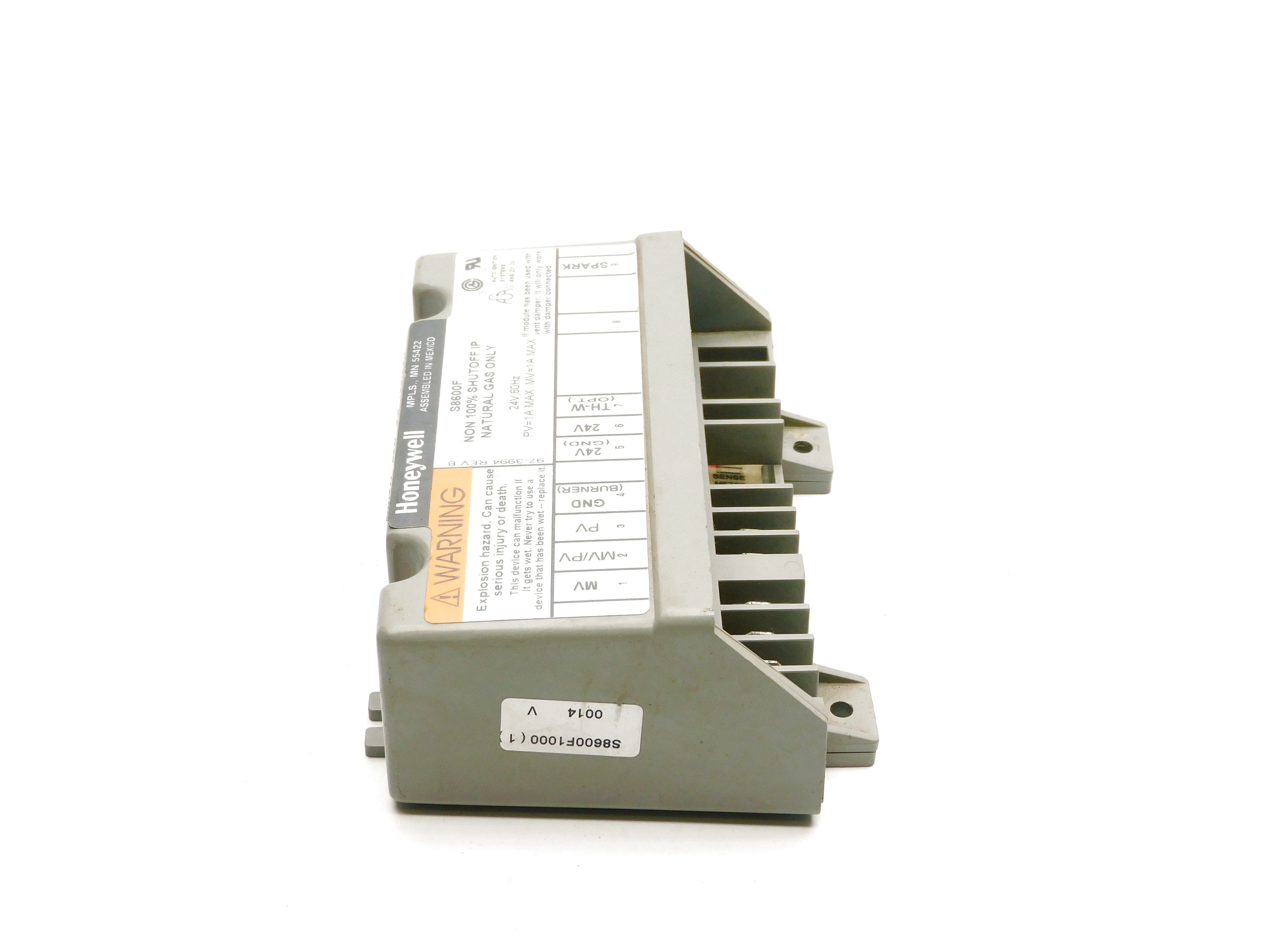 HONEYWELL S8600F1000 UNMP