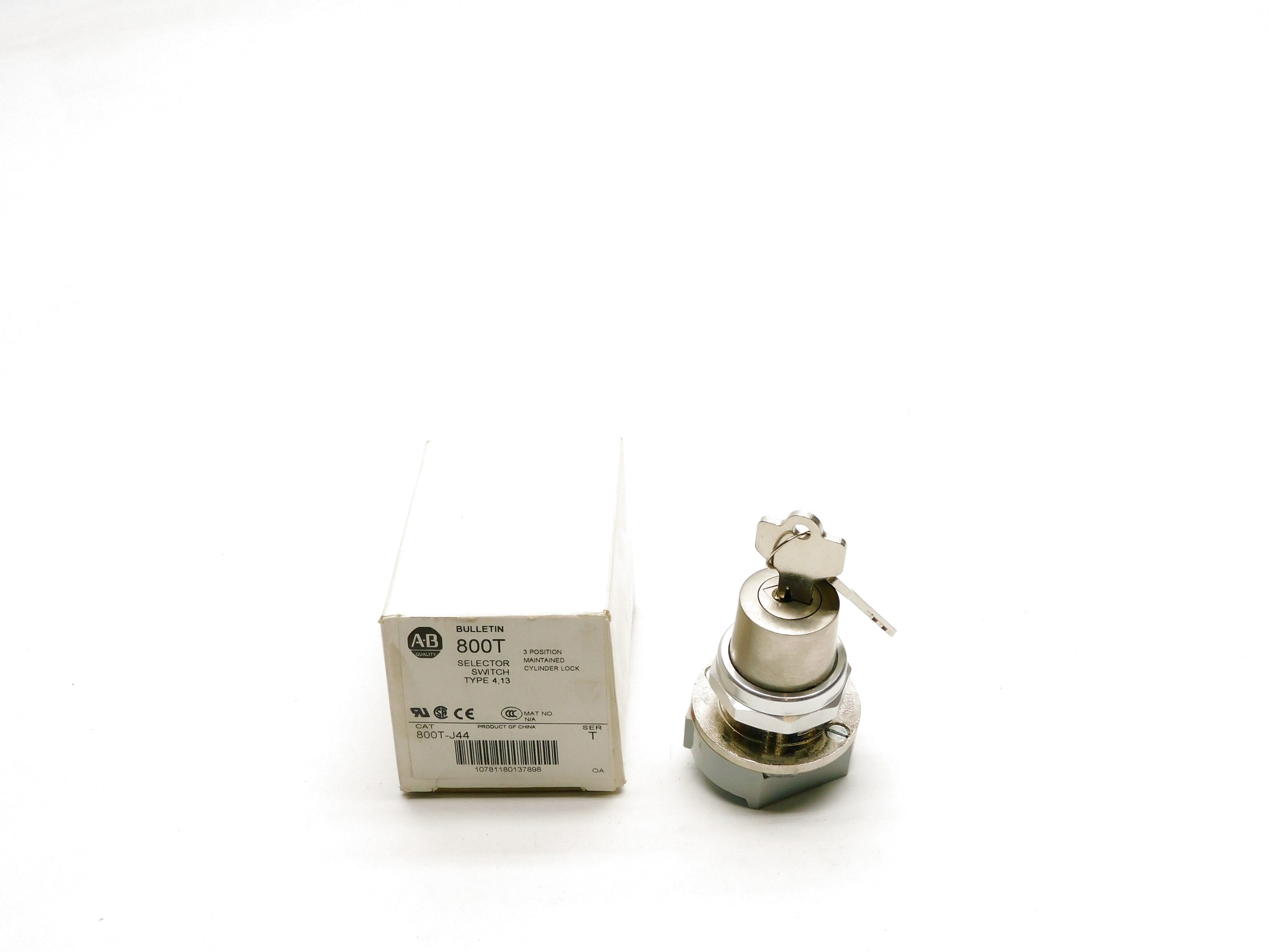 ALLEN BRADLEY 800T-J44 SER. T (AS PICTURED) (WH) NSMP