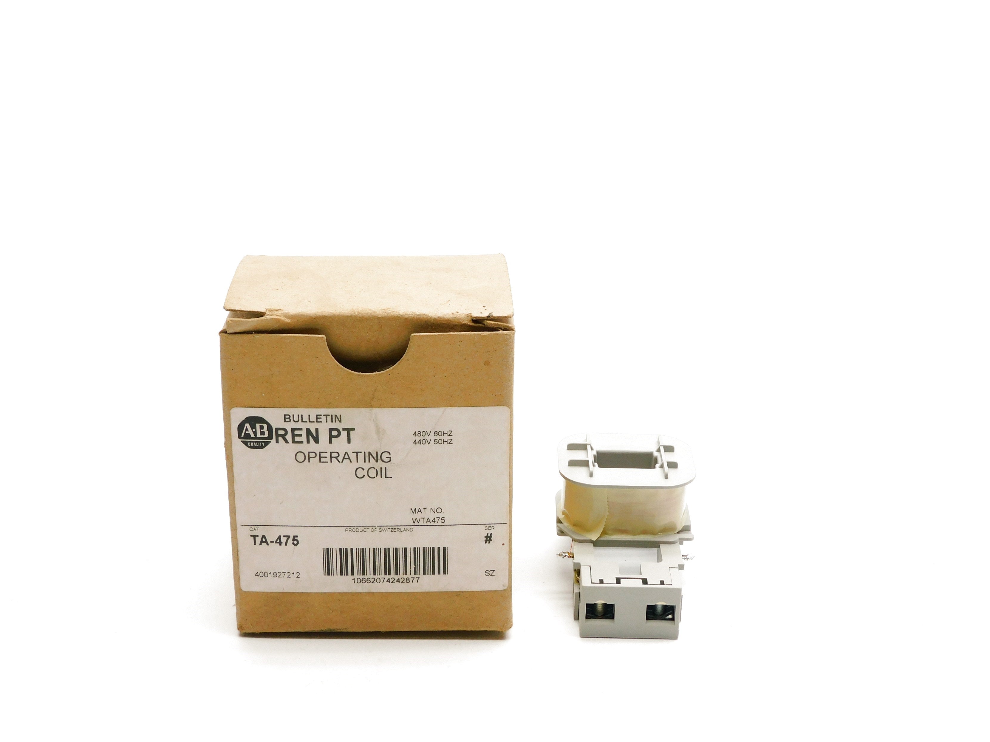 ALLEN BRADLEY TA-475 (BR/WH) NSMP