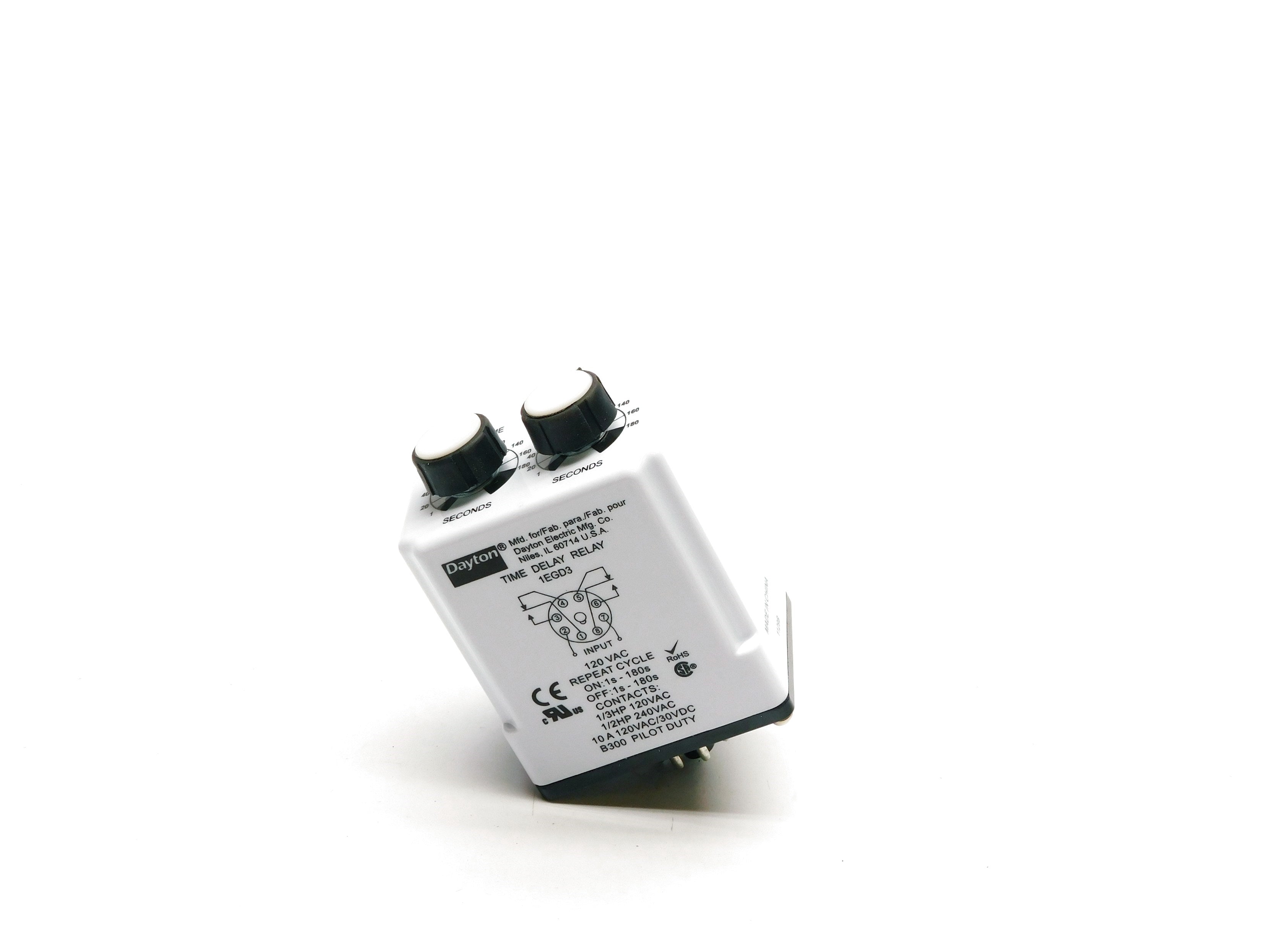 DAYTON 1EGD3 120VAC 10A NSNP
