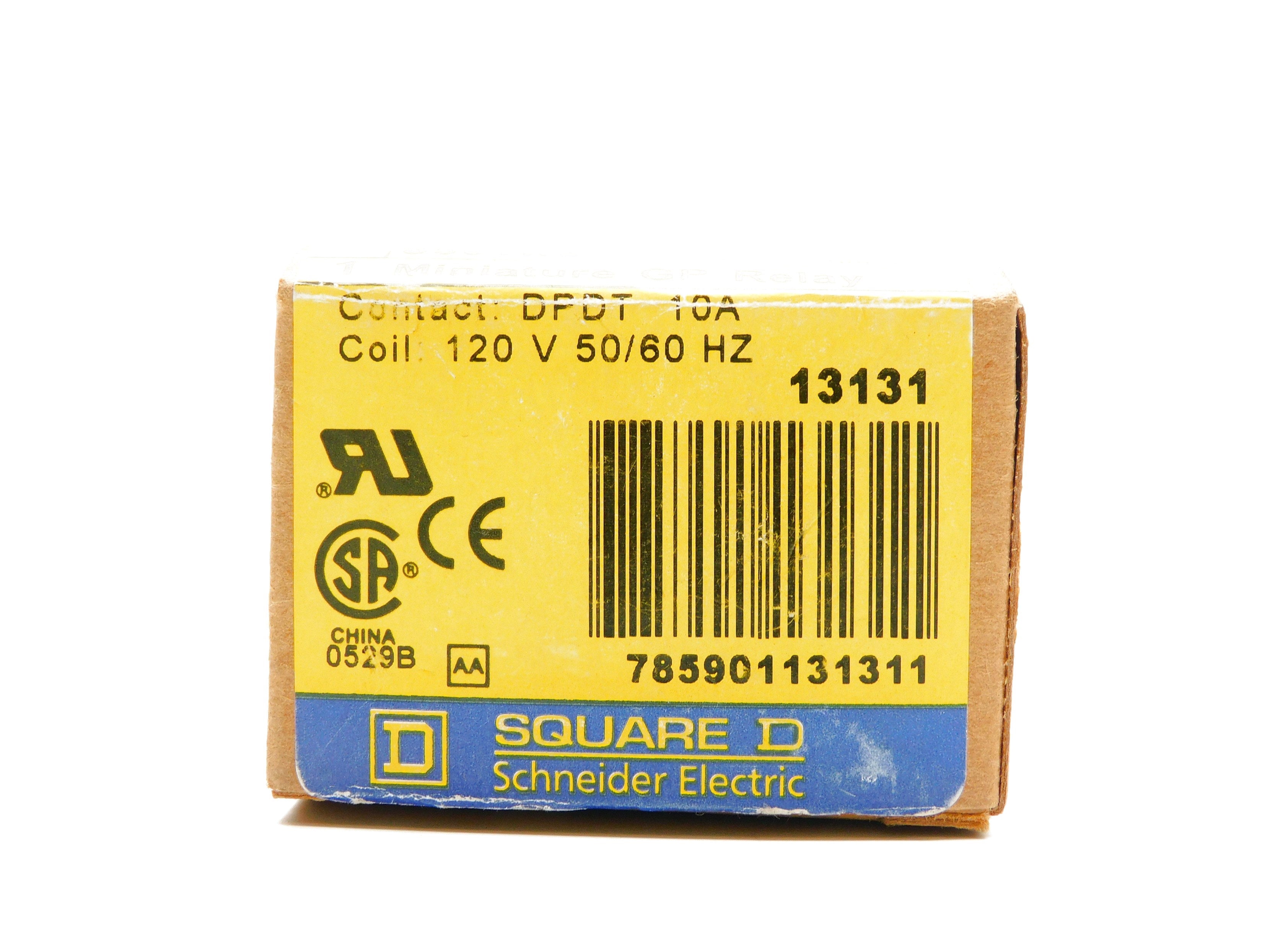 SQUARE D 8501RS42V20 SER. C 120V 10A NSMP