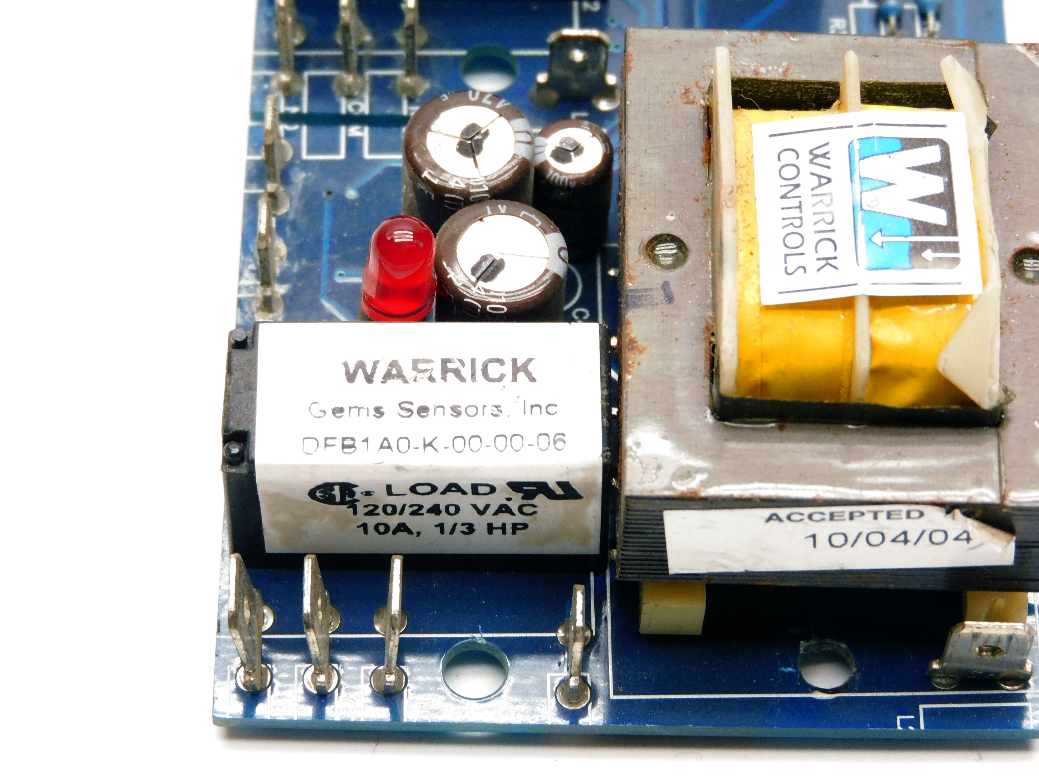 WARRICK DFB1A0-K-00-00-06 UNMP