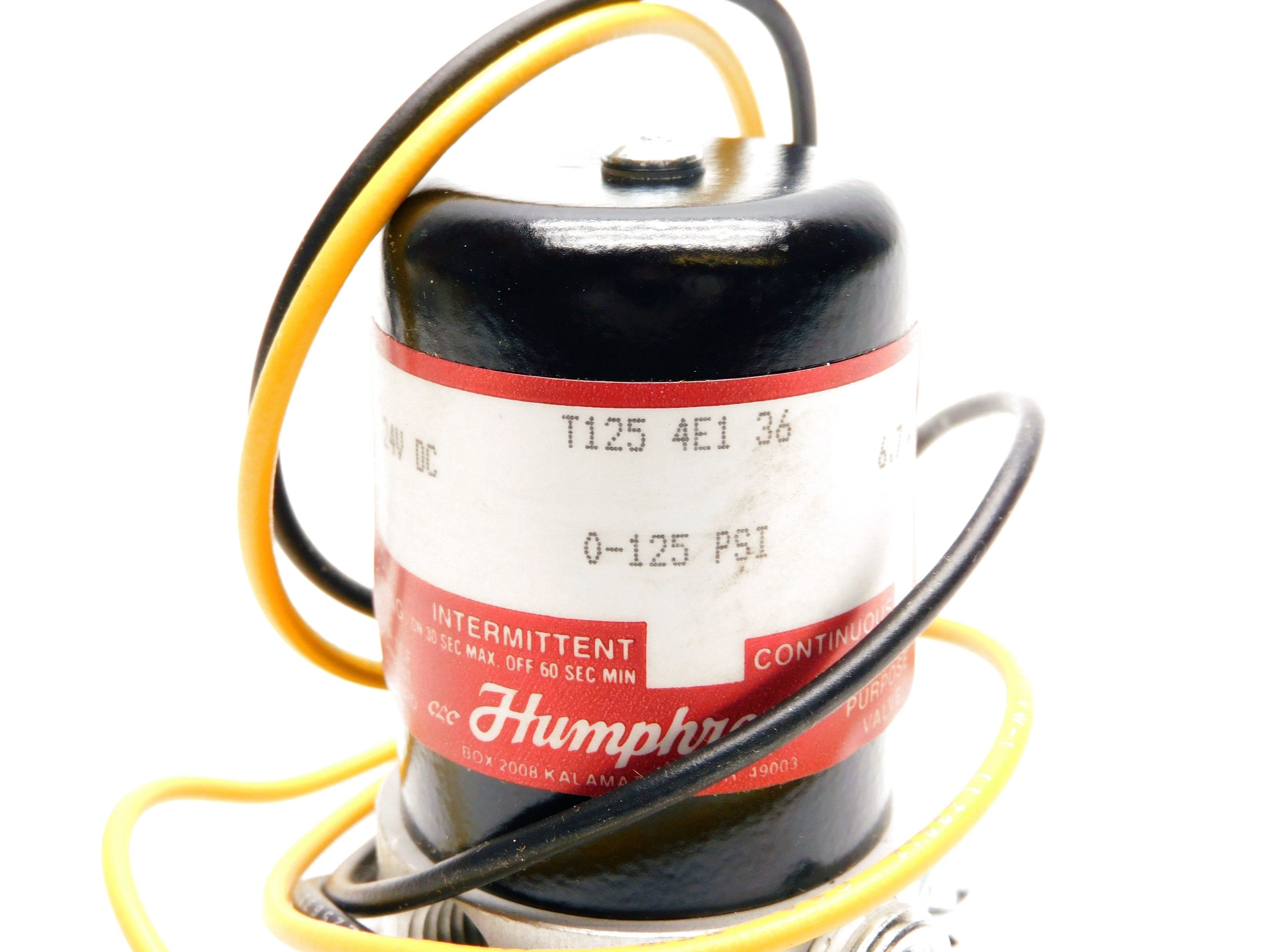 HUMPHREY T1254E136 24VDC NSMP