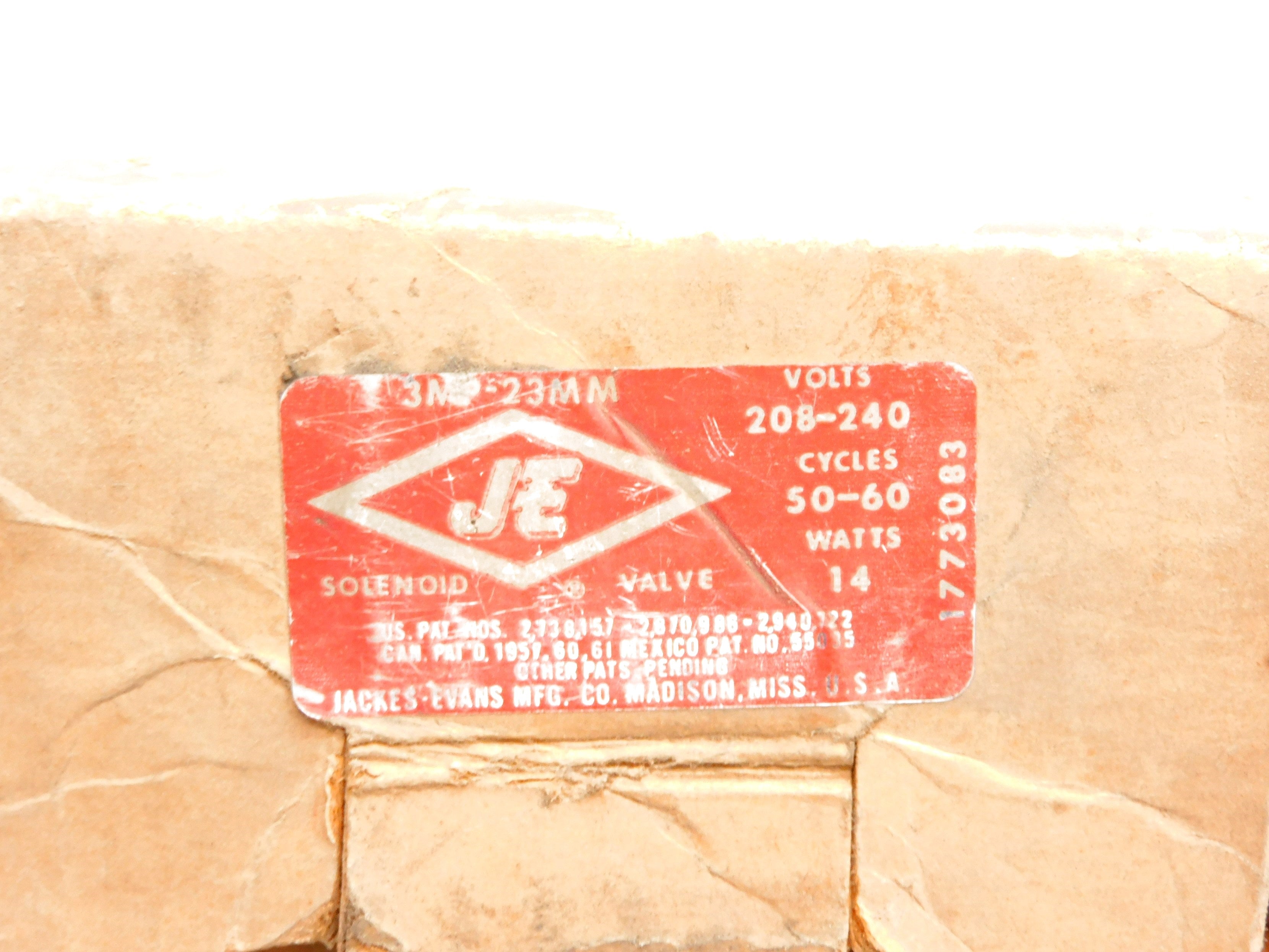 JE 3MP-23MM 208-240V NSMP