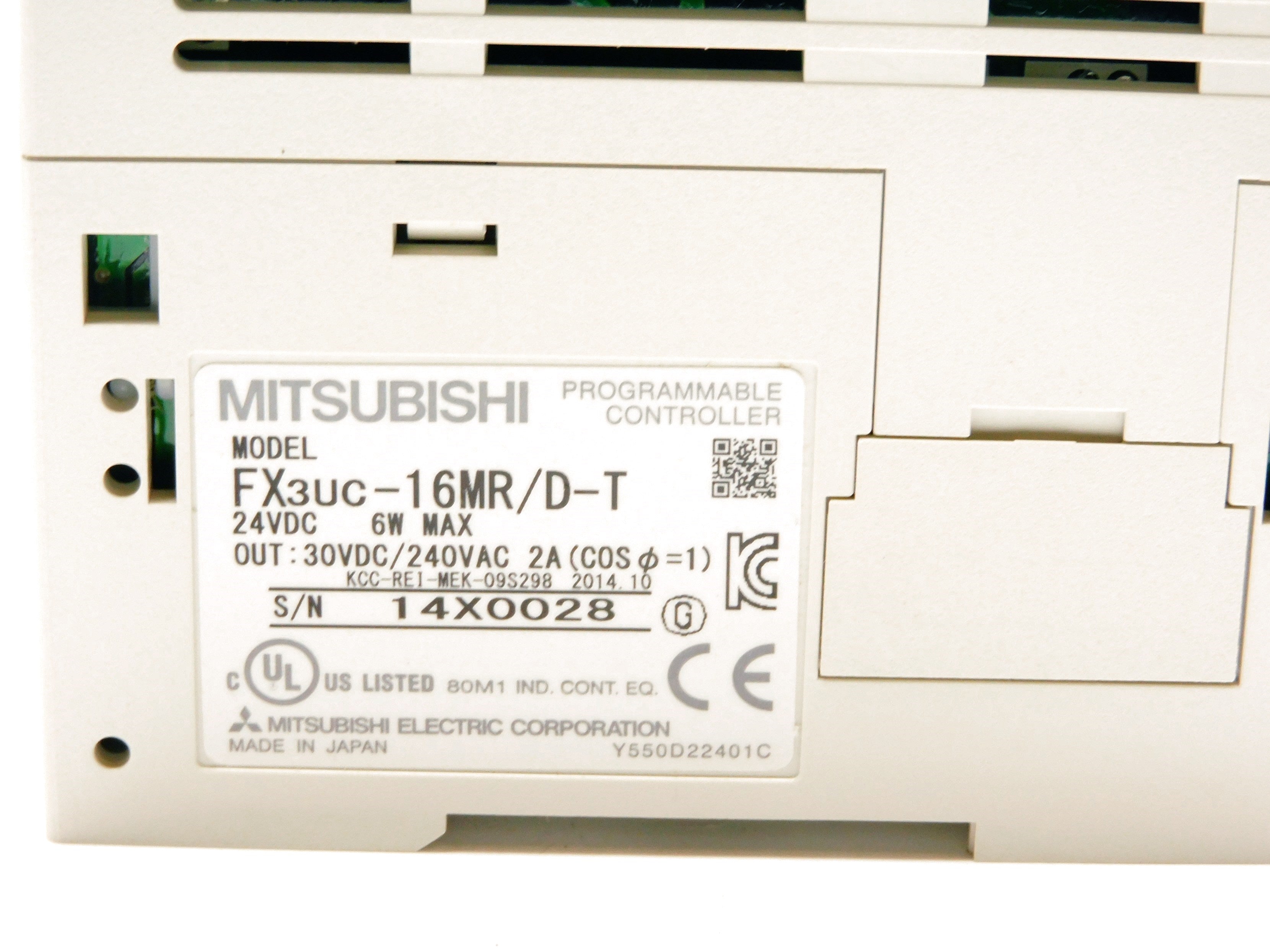 MITSUBISHI FX3UC-16MR/D-T NSMP