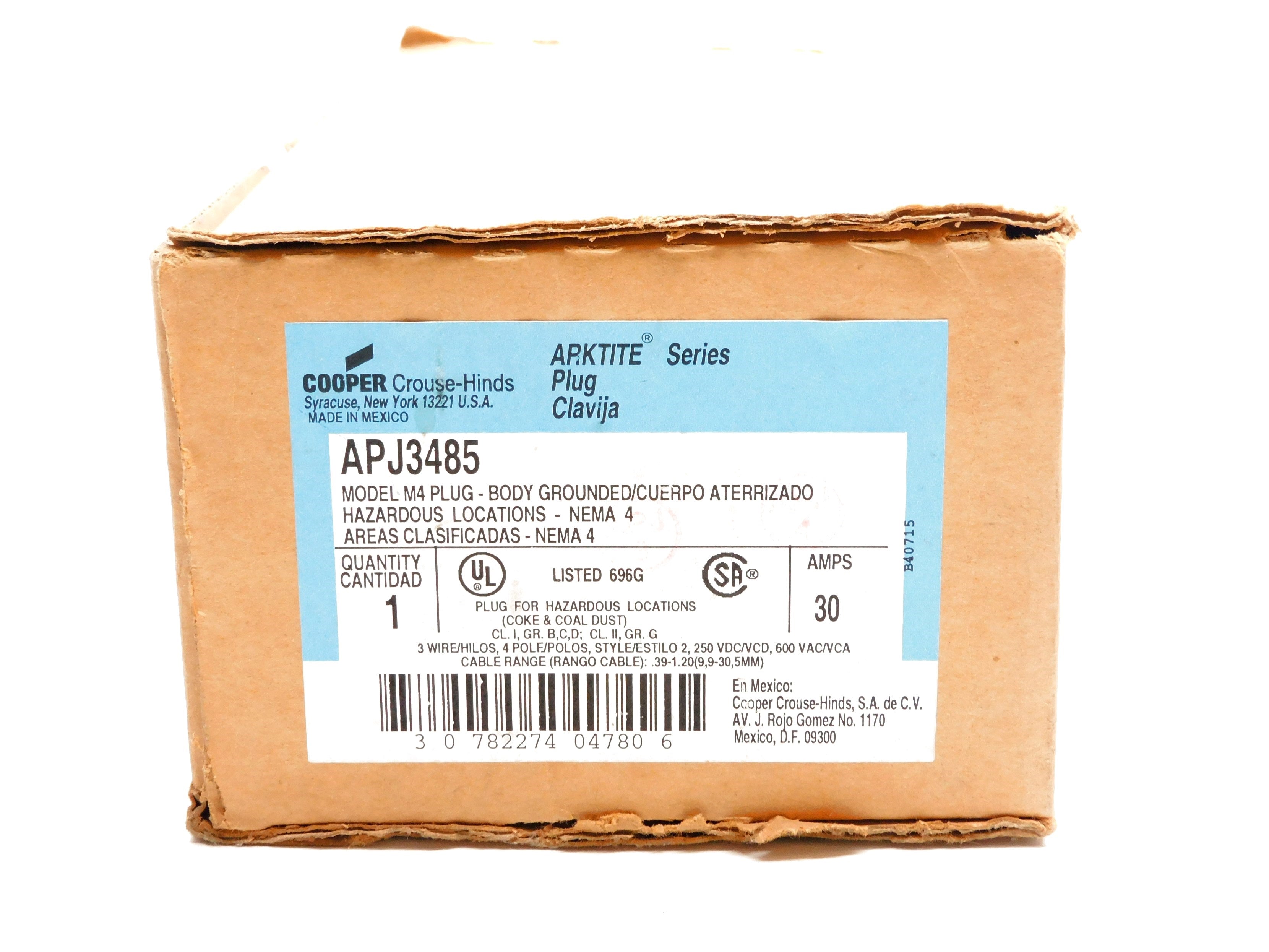 CROUSE HINDS APJ3485 NSMP